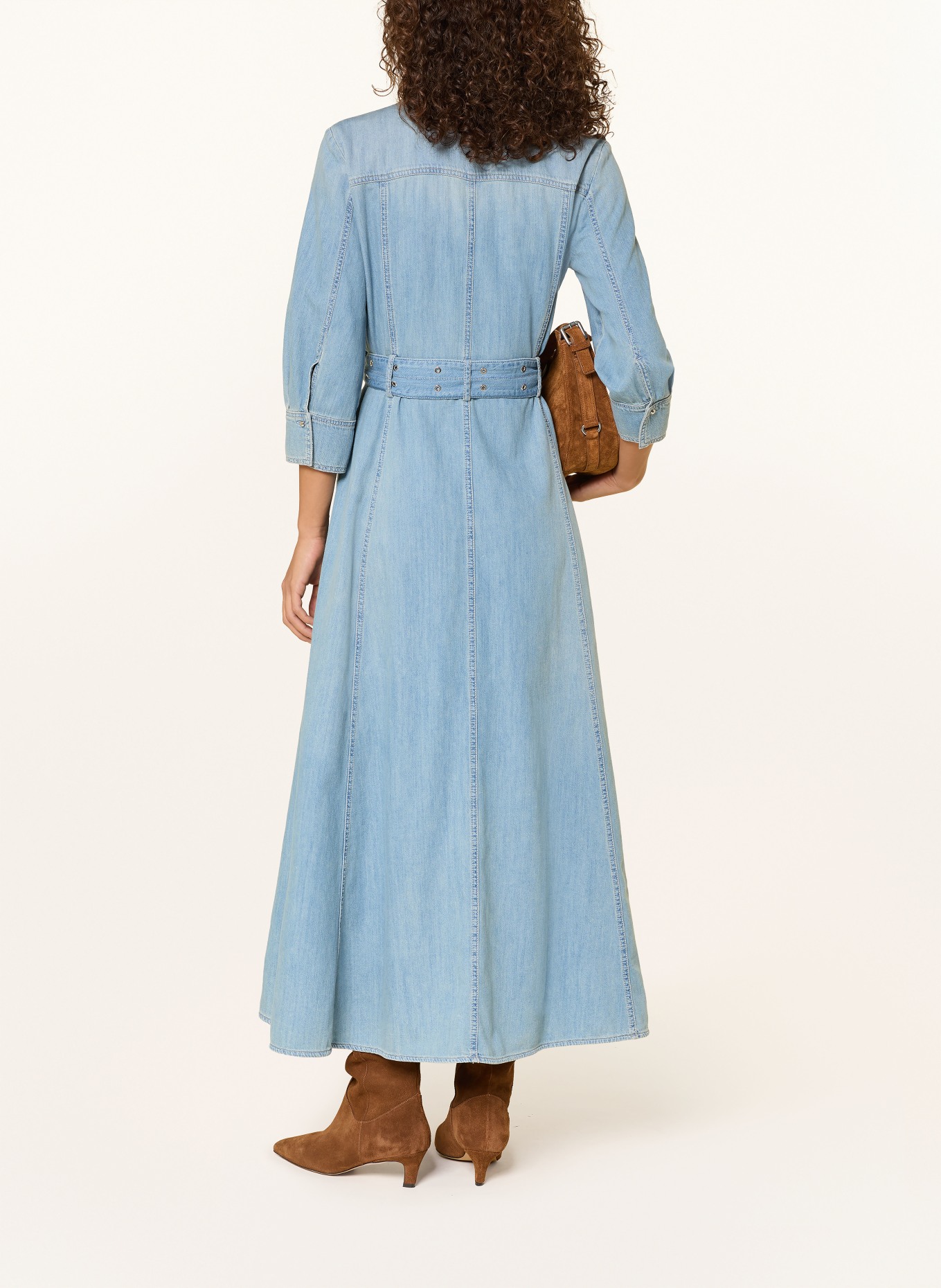 MARELLA Jeanskleid mit 3/4-Arm: HELLBLAU