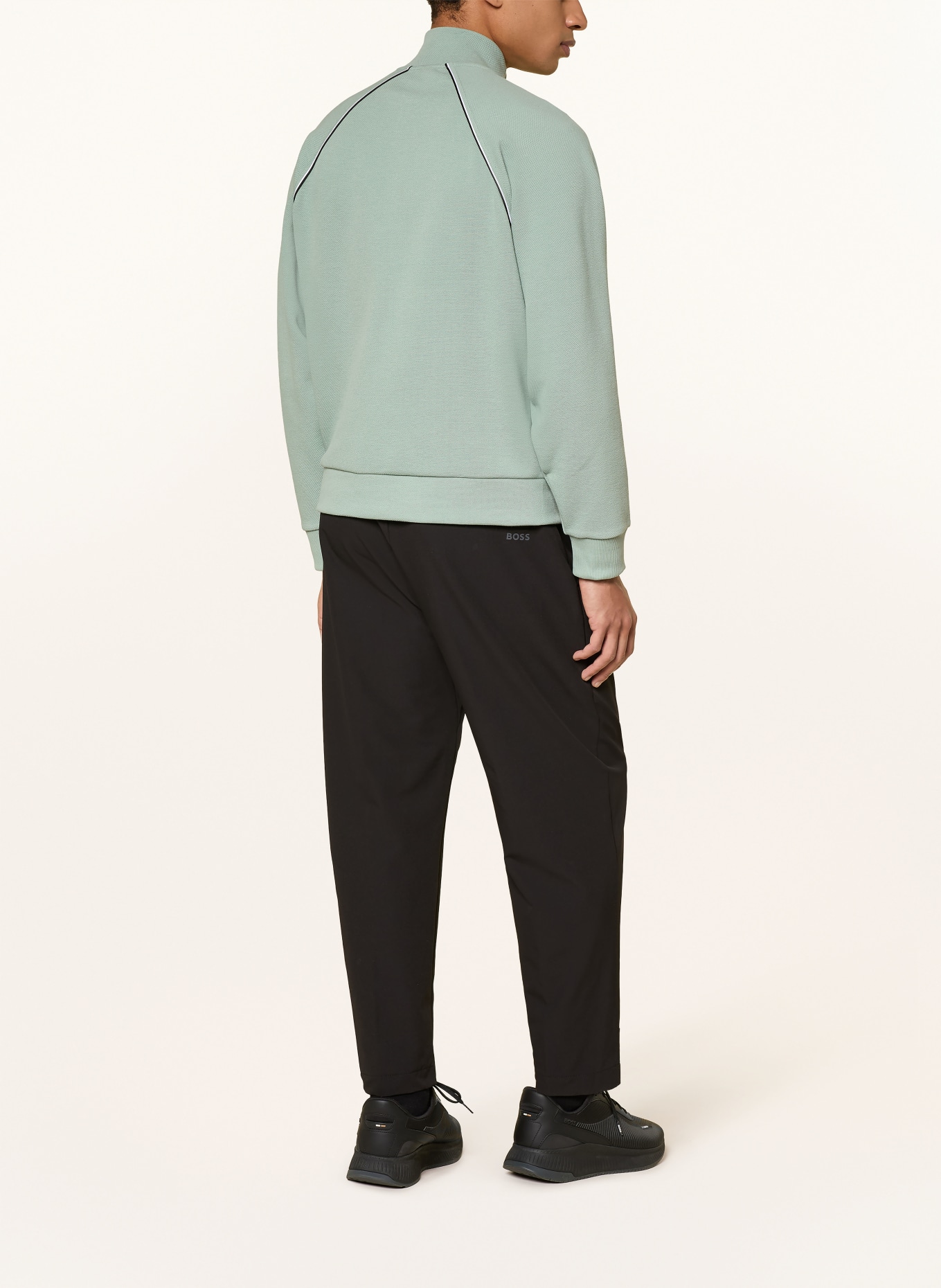 BOSS Sweatjacke JOIN SKAZ: GRÜN