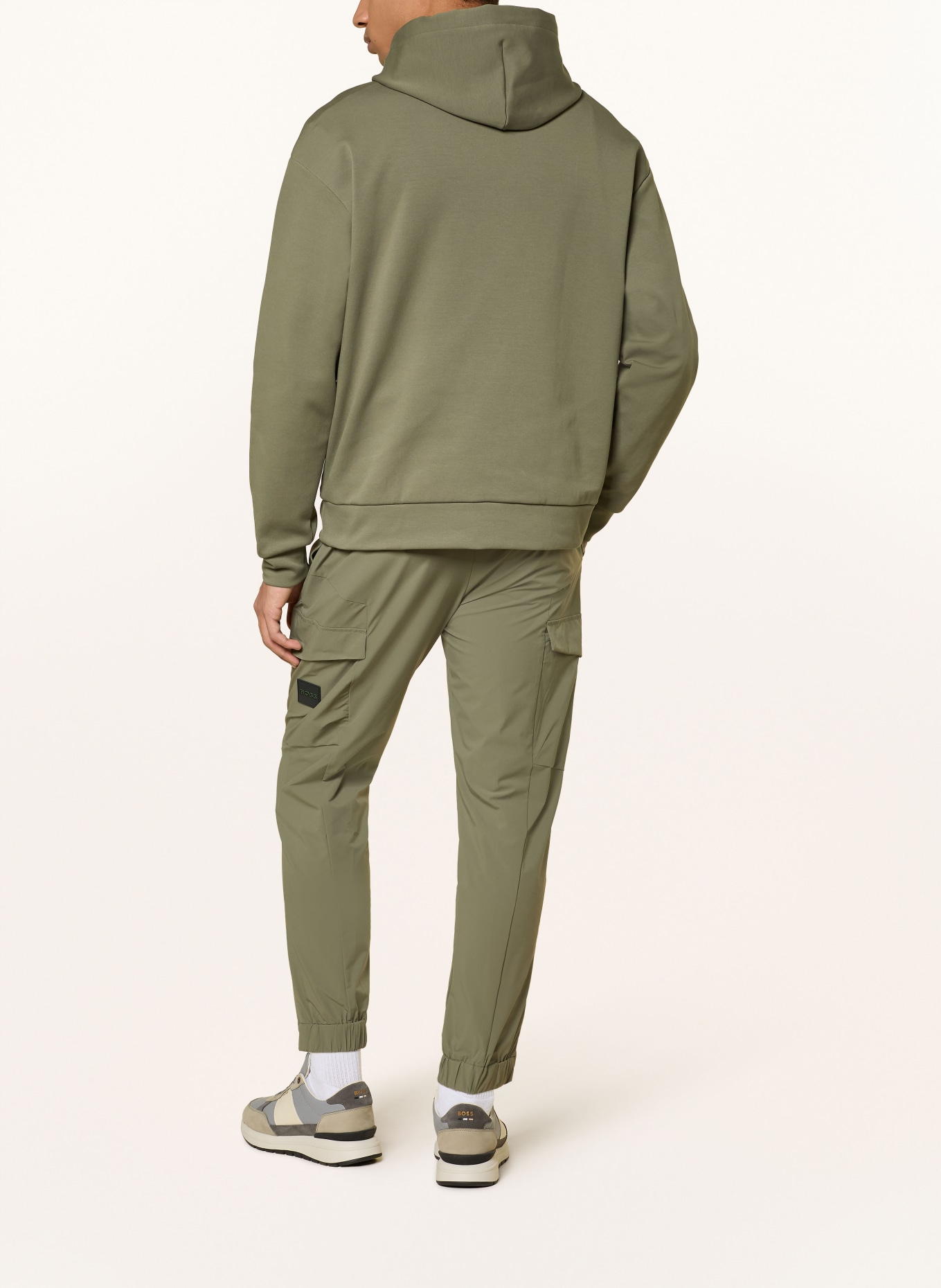 BOSS Hoodie SLY ZONE: OLIV