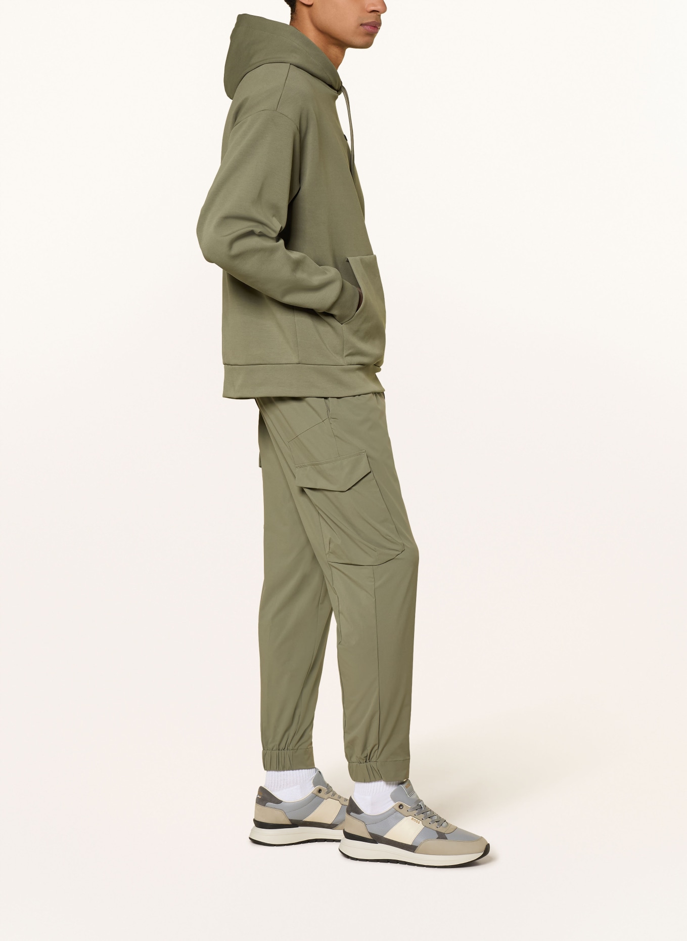 BOSS Hoodie SLY ZONE: OLIV