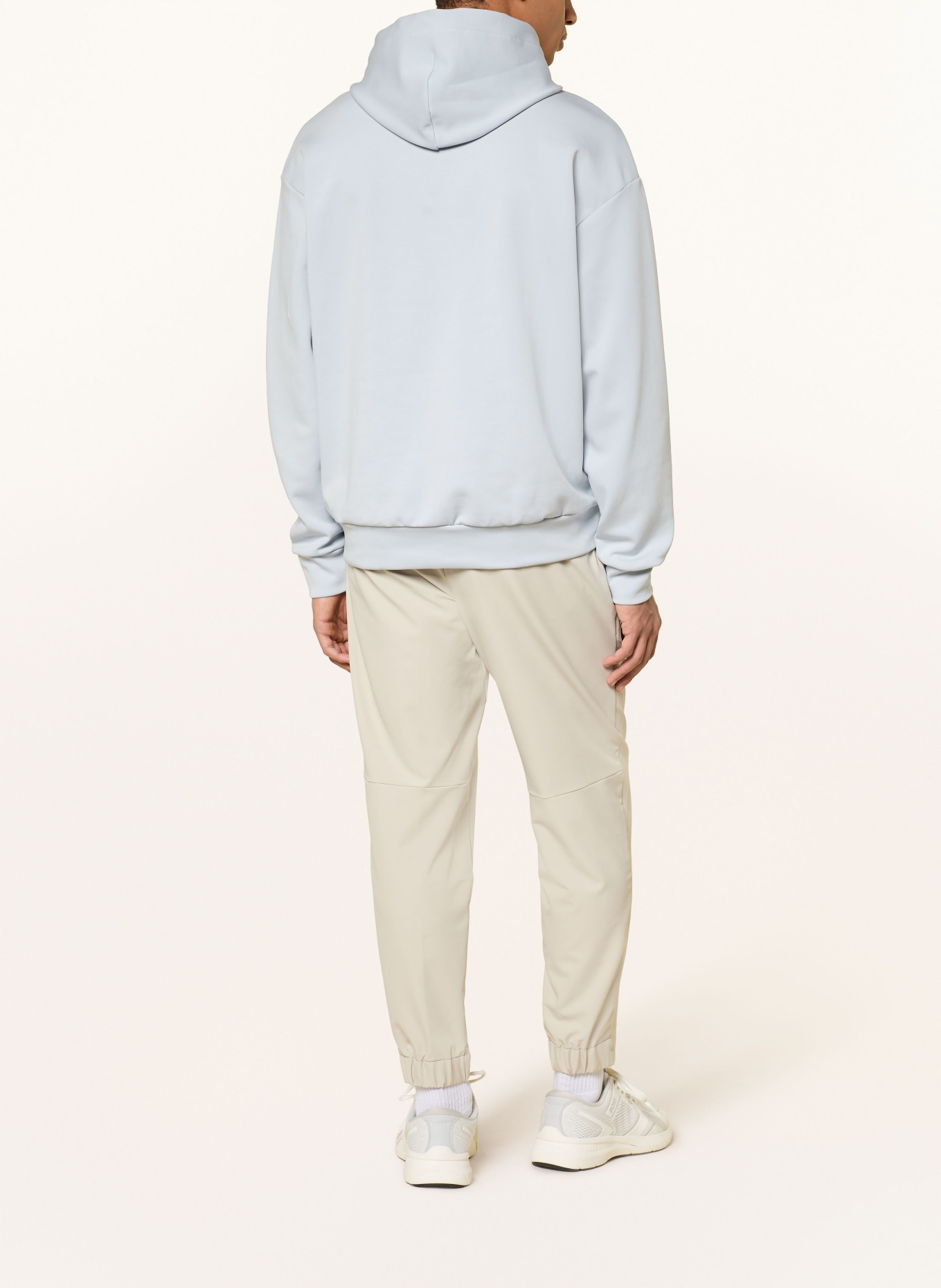 BOSS Hoodie SLY ZONE: BLAUGRAU