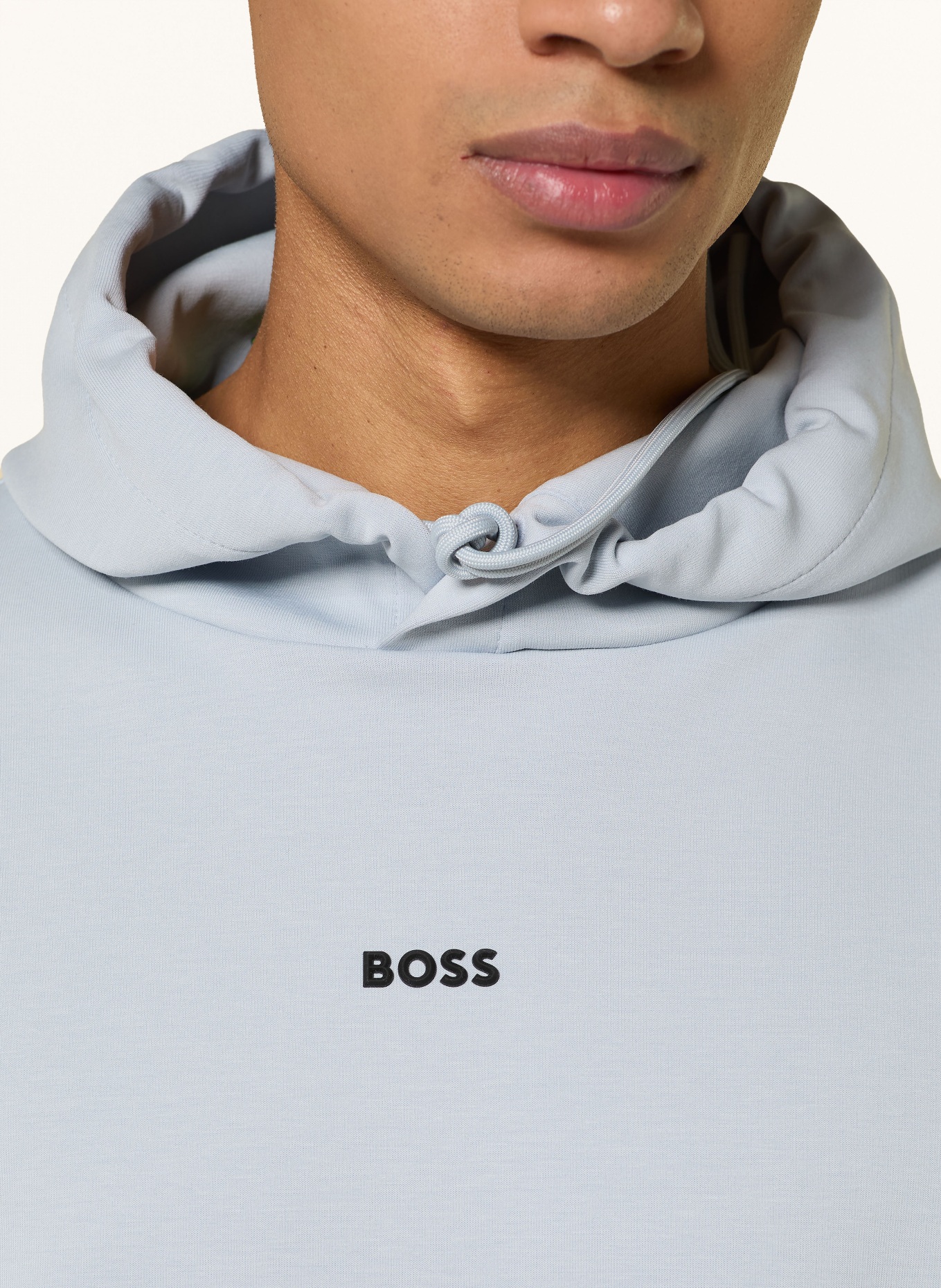 BOSS Hoodie SLY ZONE: BLAUGRAU