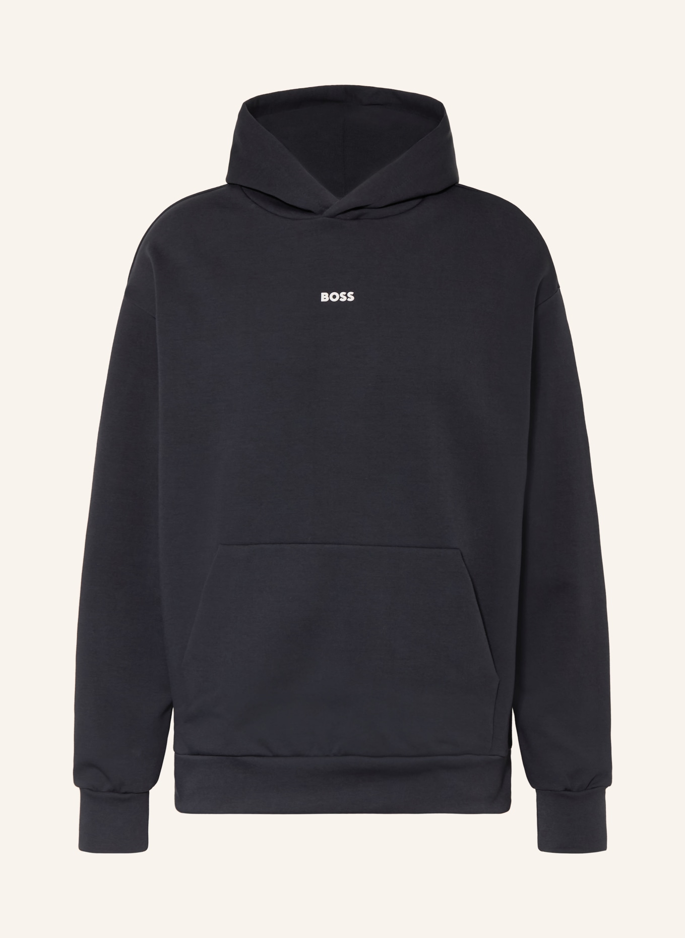 BOSS Bluza z kapturem SLY ZONE: GRANATOWY