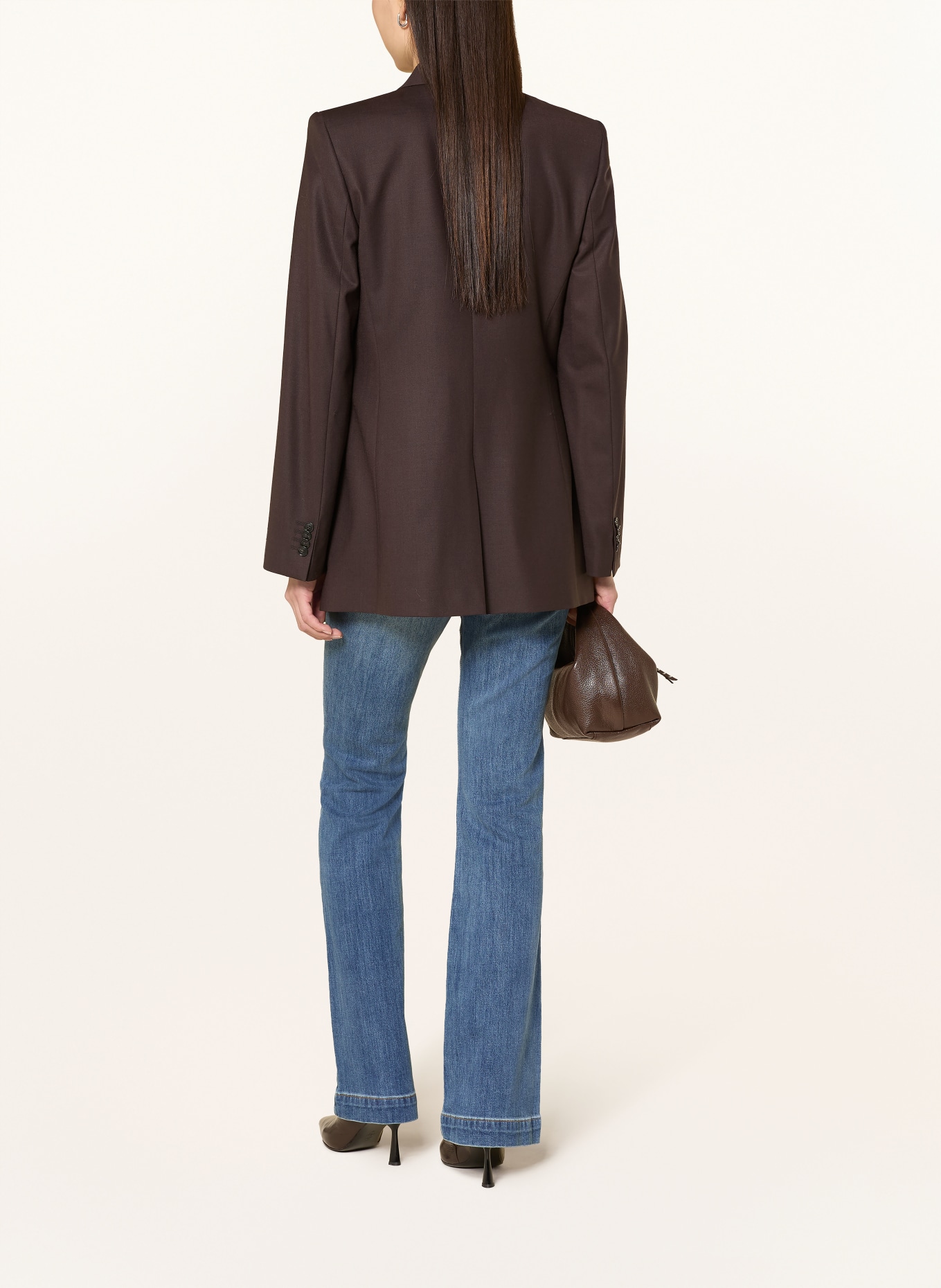 ELENA MIRO Džíny s rozšiřujícími se nohavicemi: 024 BLU MEDIO