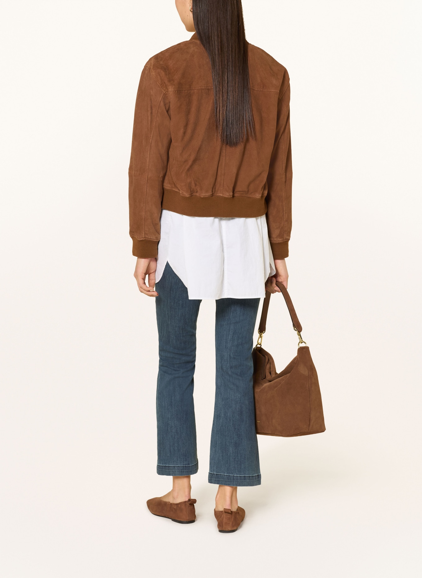 ELENA MIRO Flared Jeans: 034 BLUE SCURO