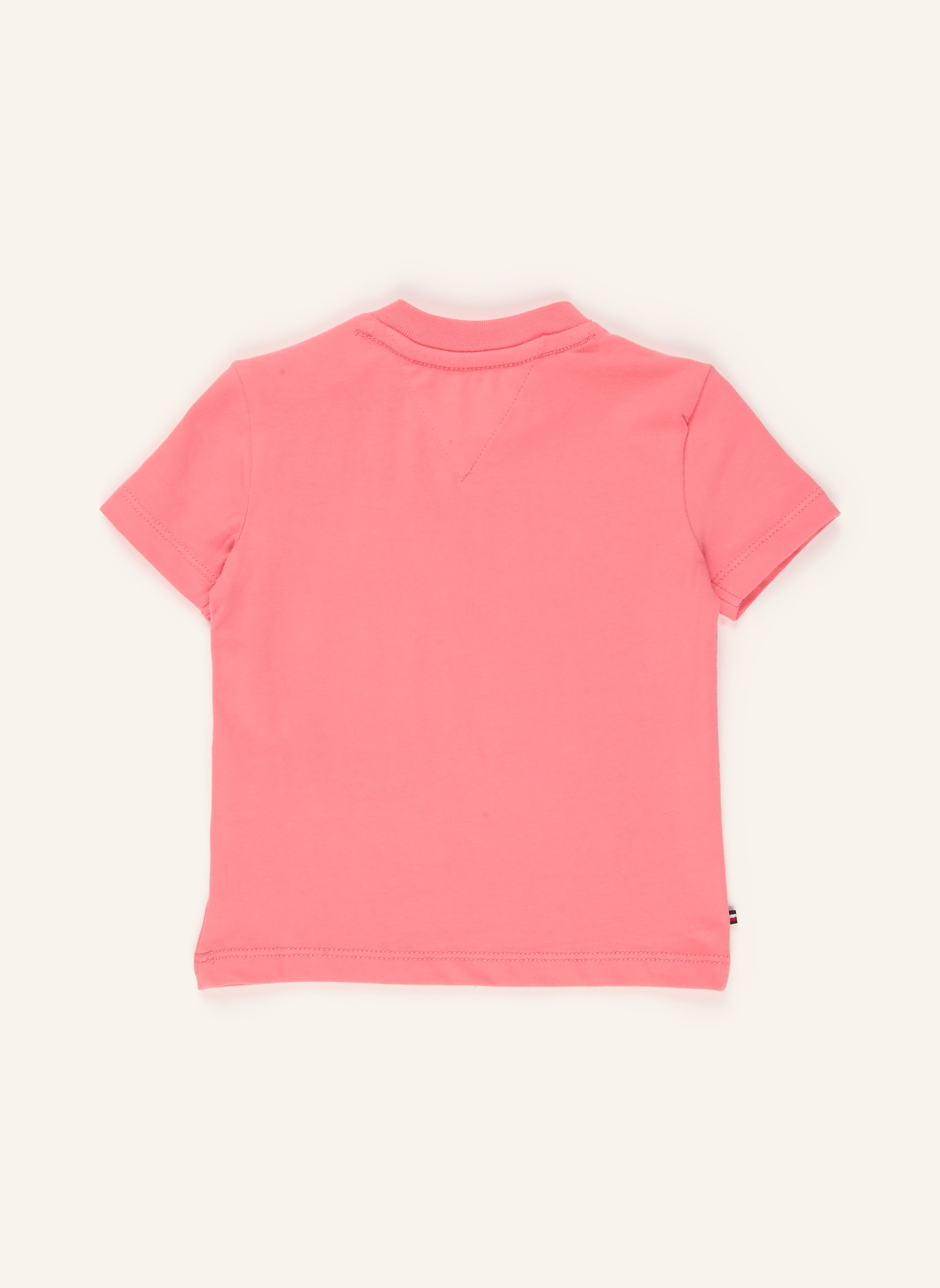 TOMMY HILFIGER T-Shirt FLAG SMILE TEE: ROSA