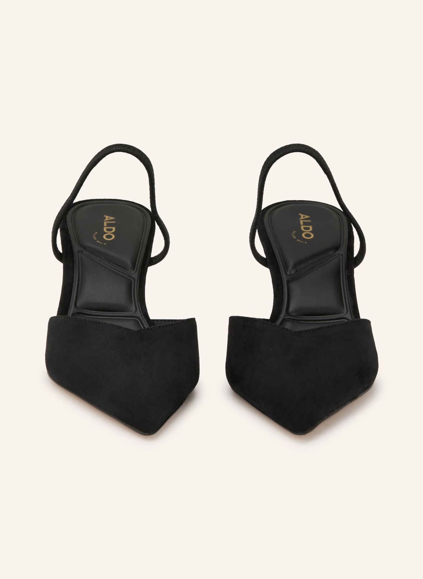 ALDO Czółenka na rzemieniu RE-JESSICA: CZARNY