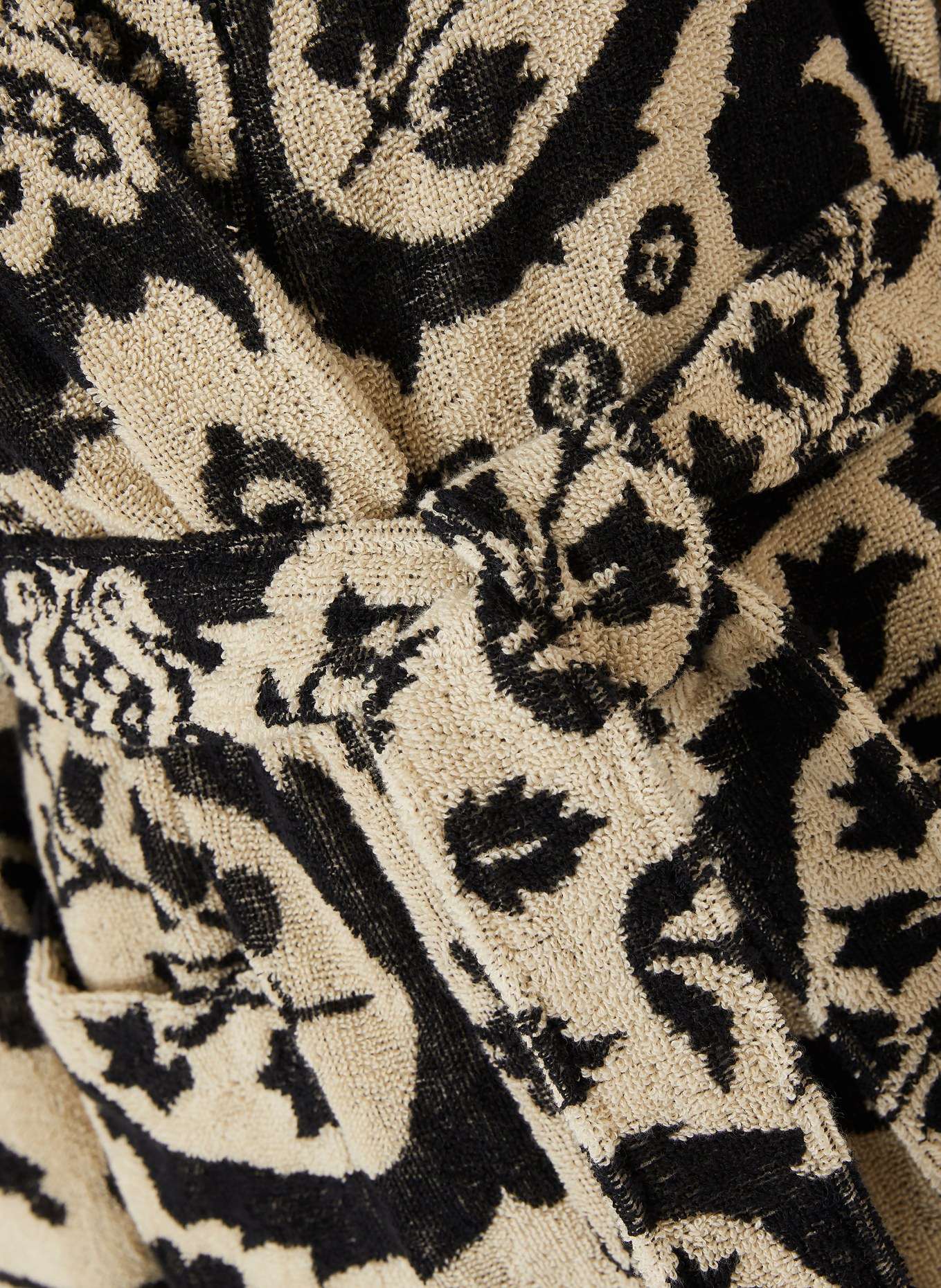 ZIMMERMANN Cape WANDERLUST: CREME / SCHWARZ