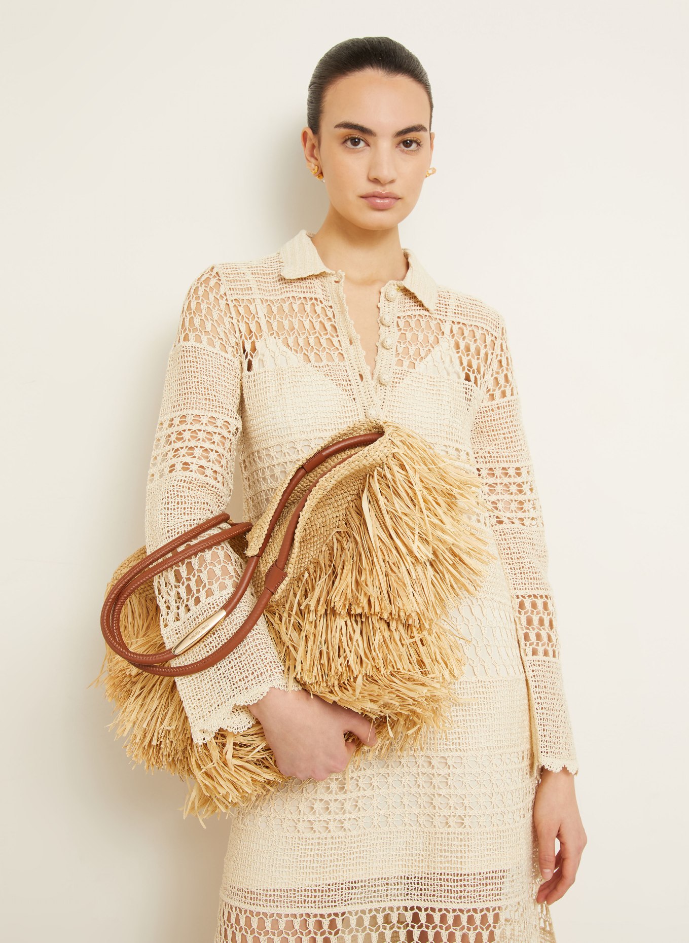 ZIMMERMANN Strandkleid WANDERLUST: CREME