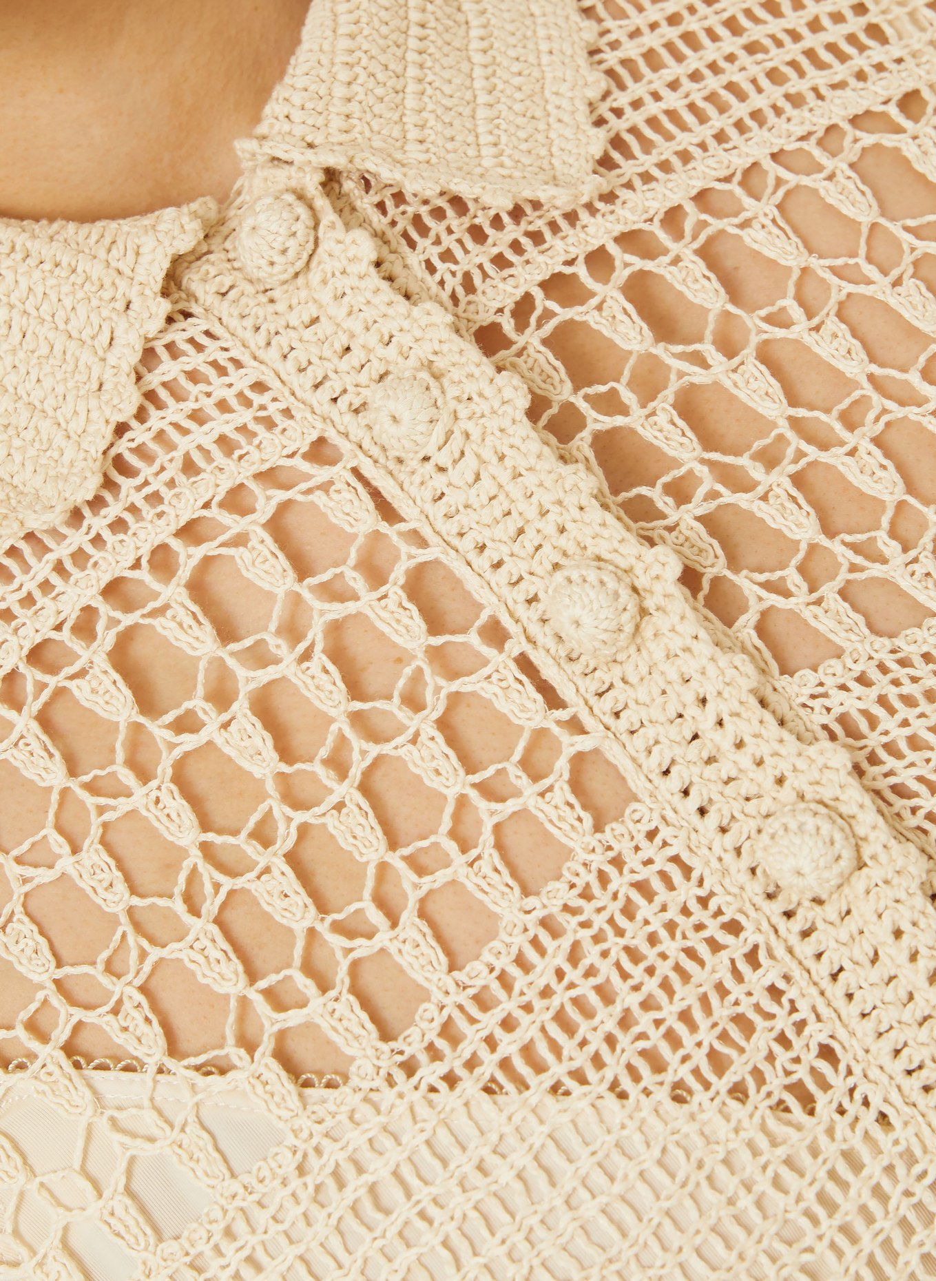 ZIMMERMANN Strandkleid WANDERLUST: CREME