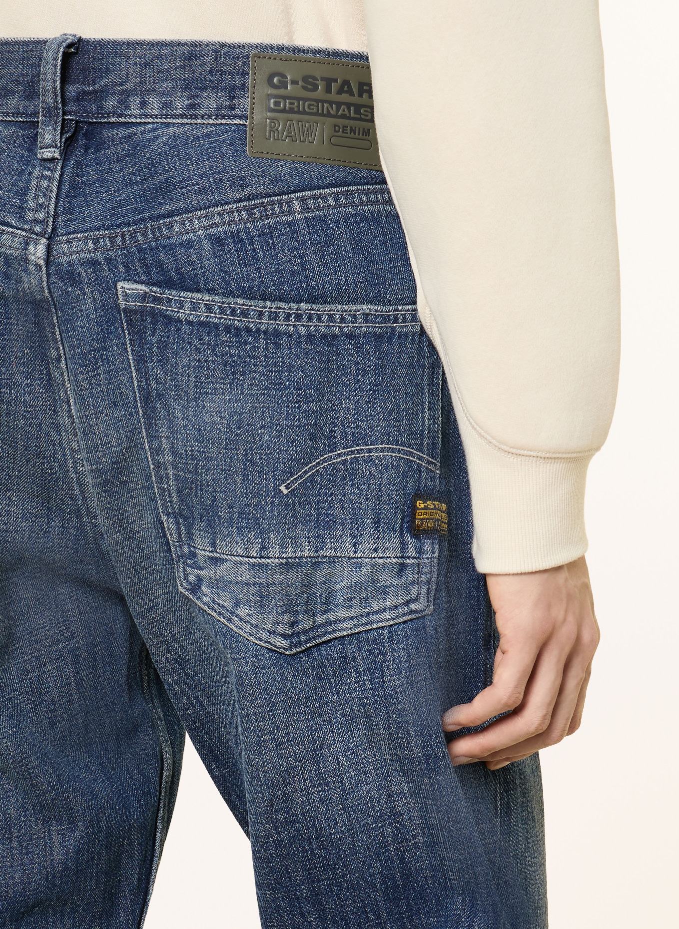 G-Star DAKOTA Straight Fit Jeans: H782 antique faded blue heron