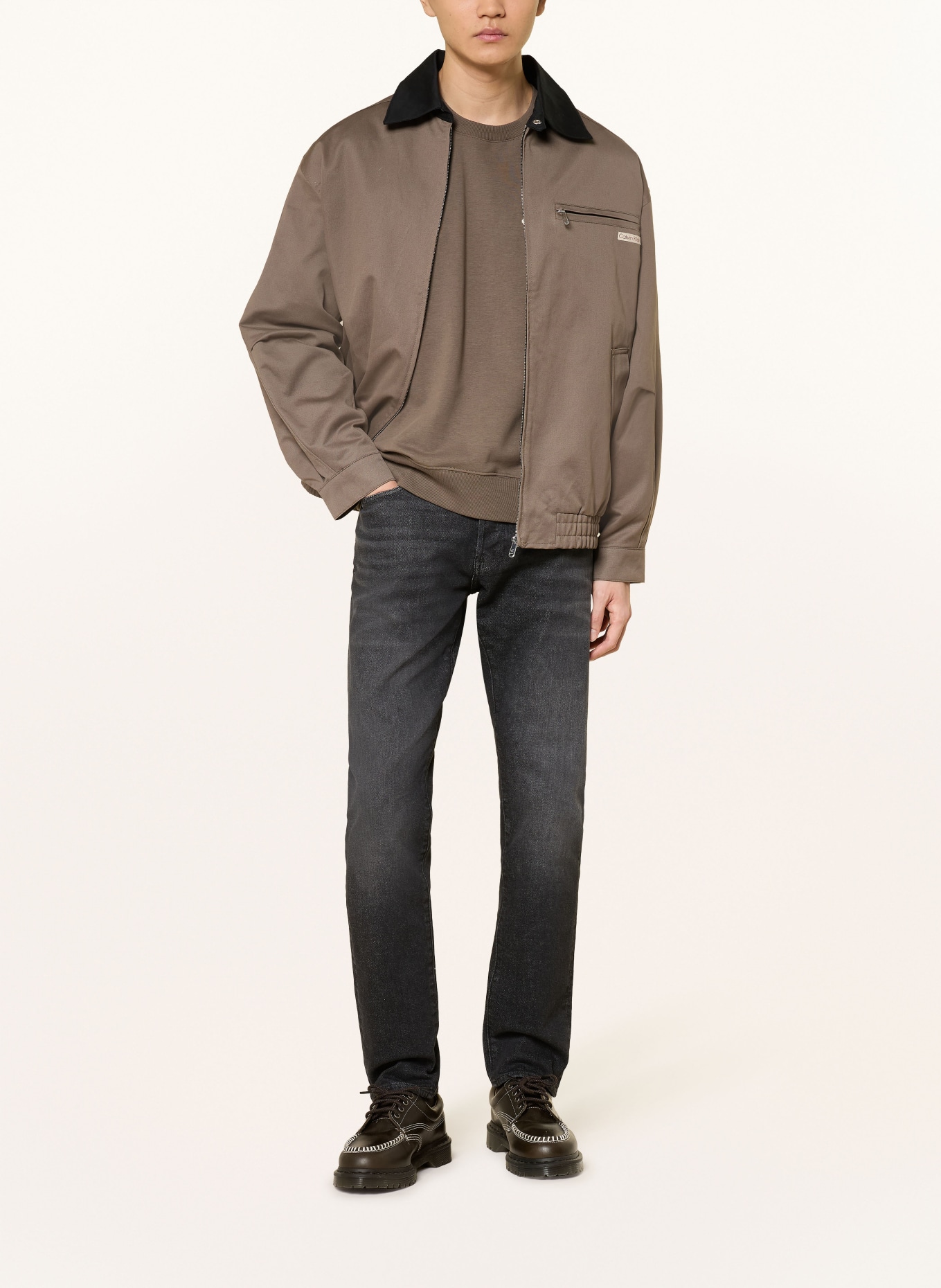 G-Star Jeans Slim Fit: C608 worn in blackbird