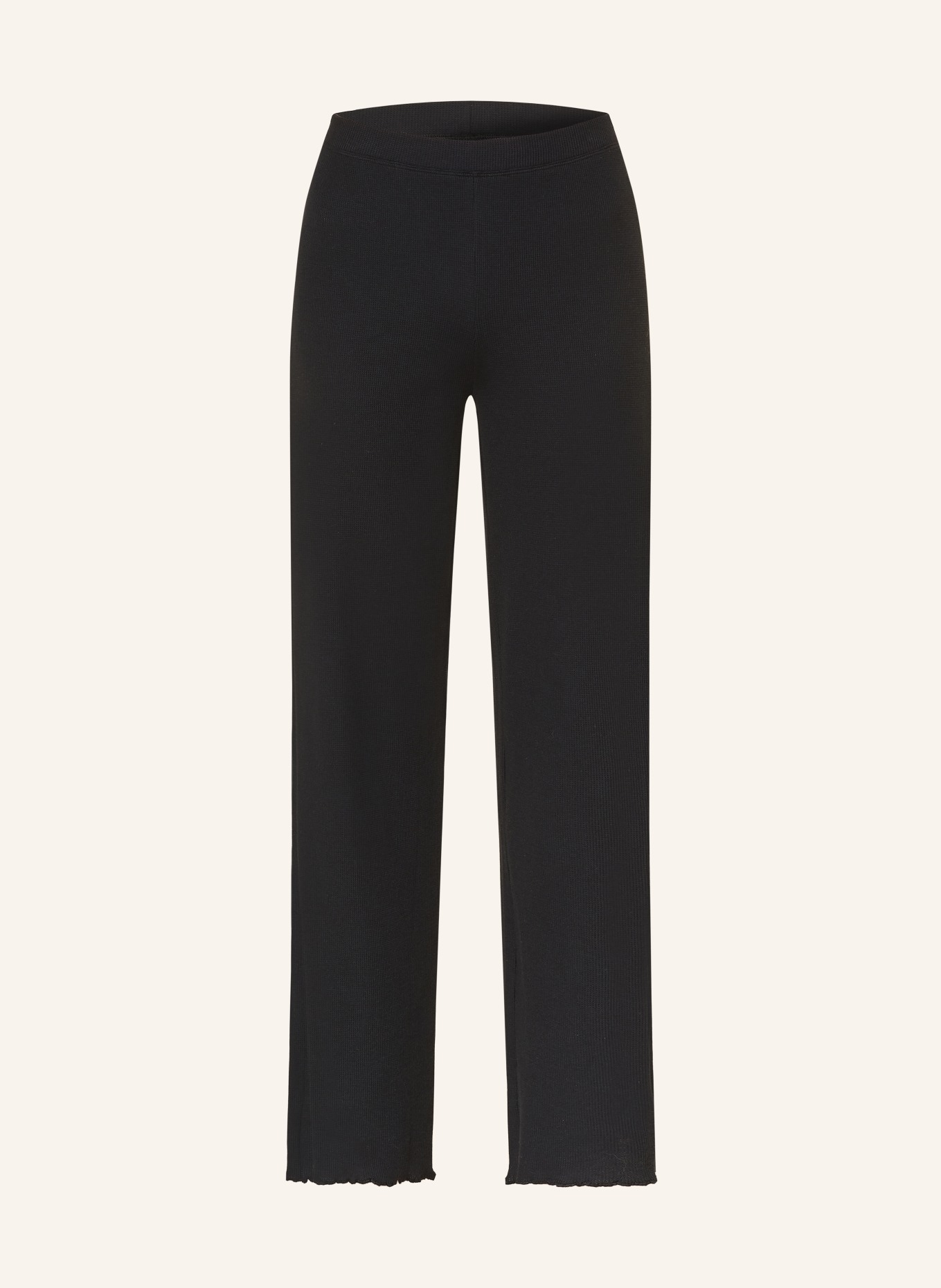 BOSS Spací kalhoty COSY: ČERNÁ