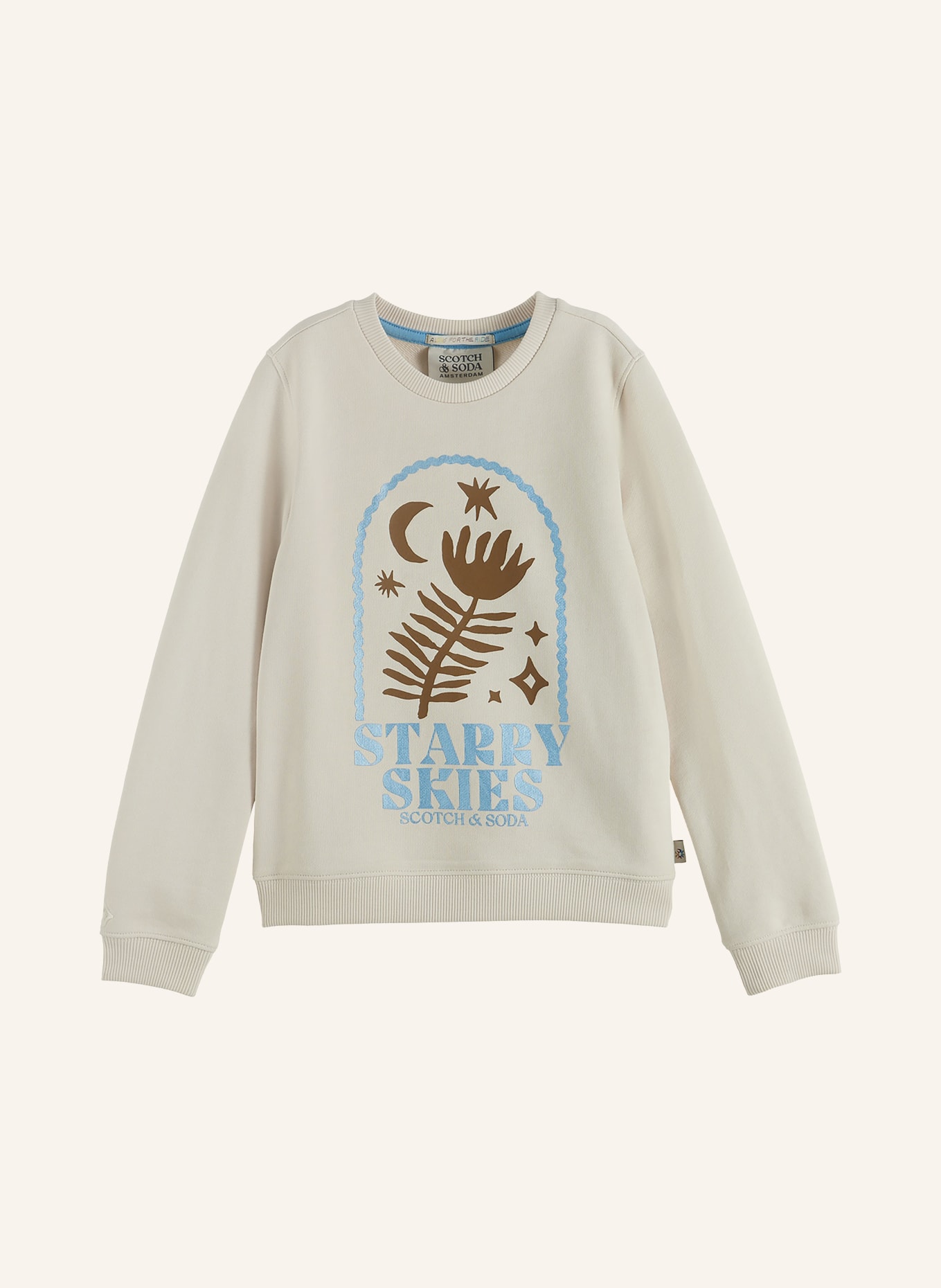 SCOTCH & SODA Sweatshirt: CREME