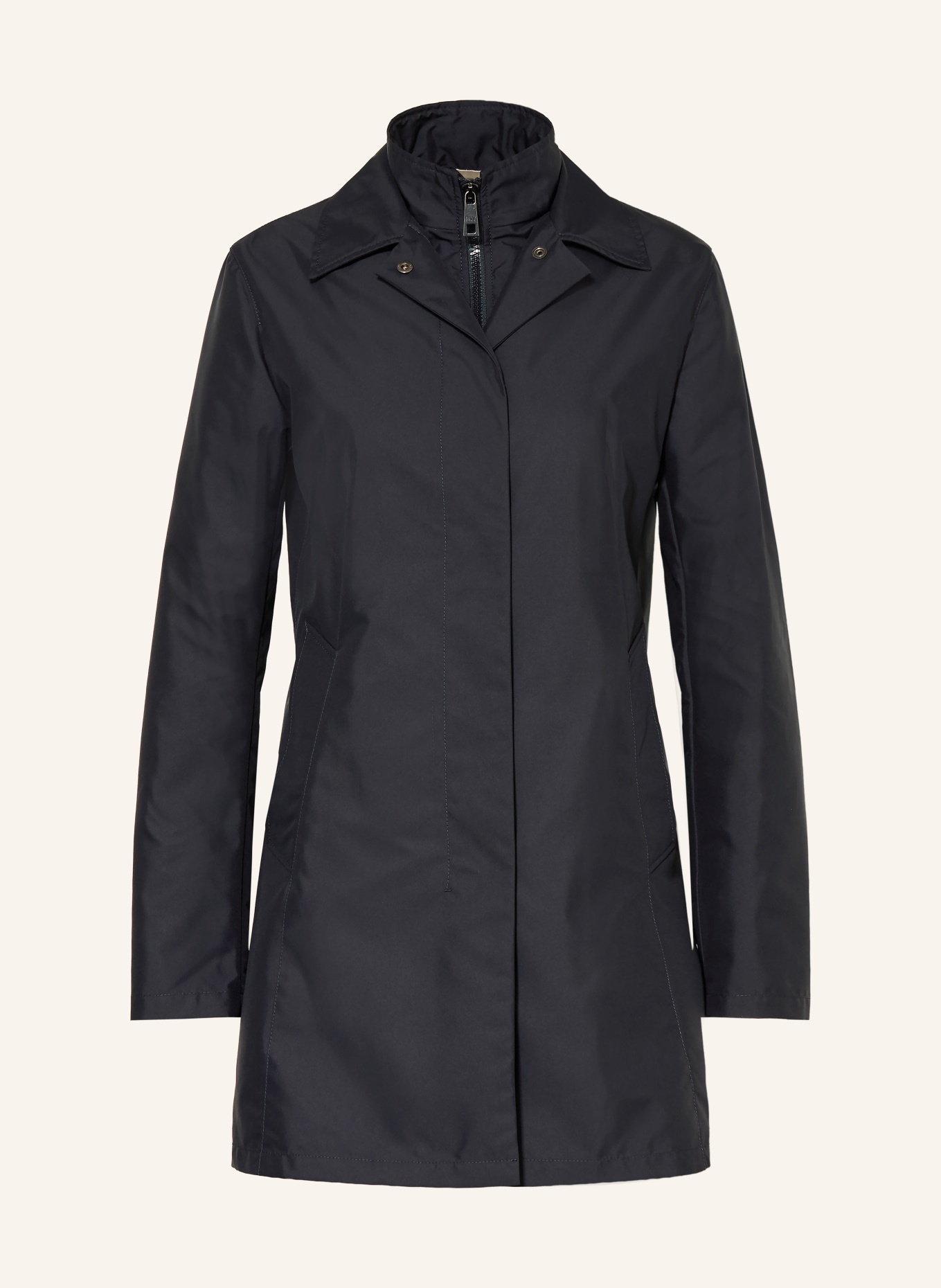 Fay Mantel mit Blende: DUNKELBLAU