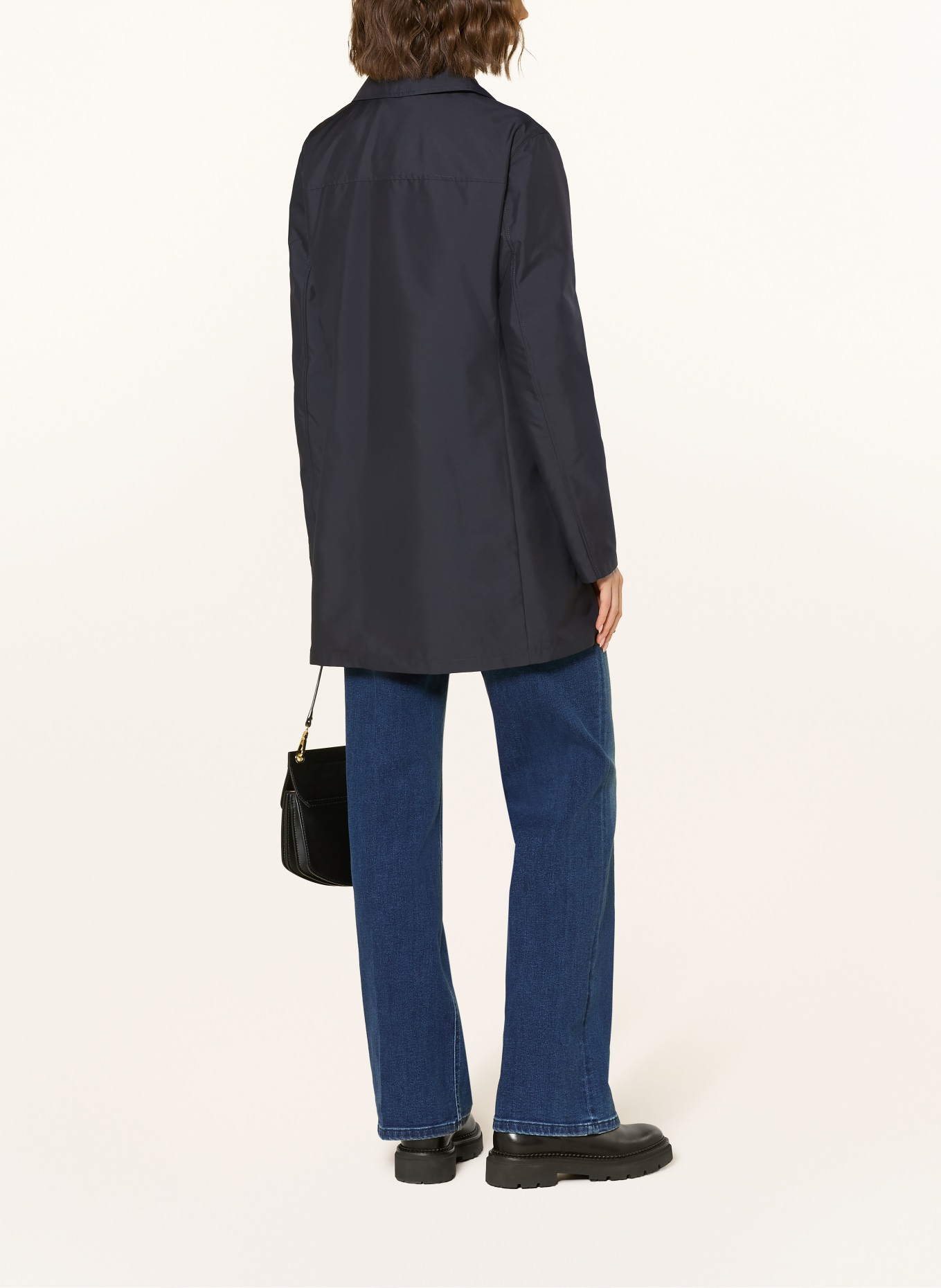 Fay Mantel mit Blende: DUNKELBLAU