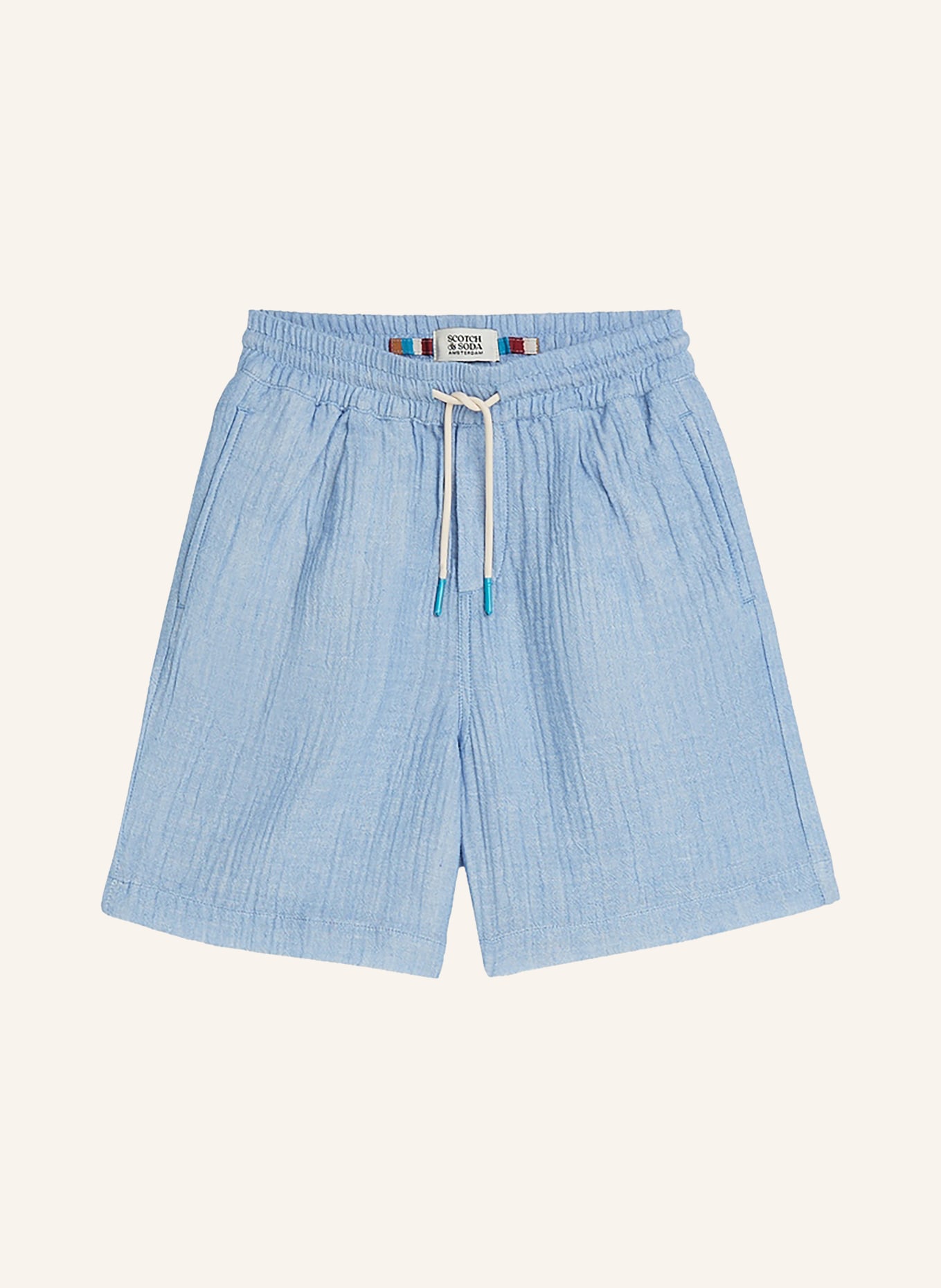 SCOTCH & SODA Musselinshorts: HELLBLAU