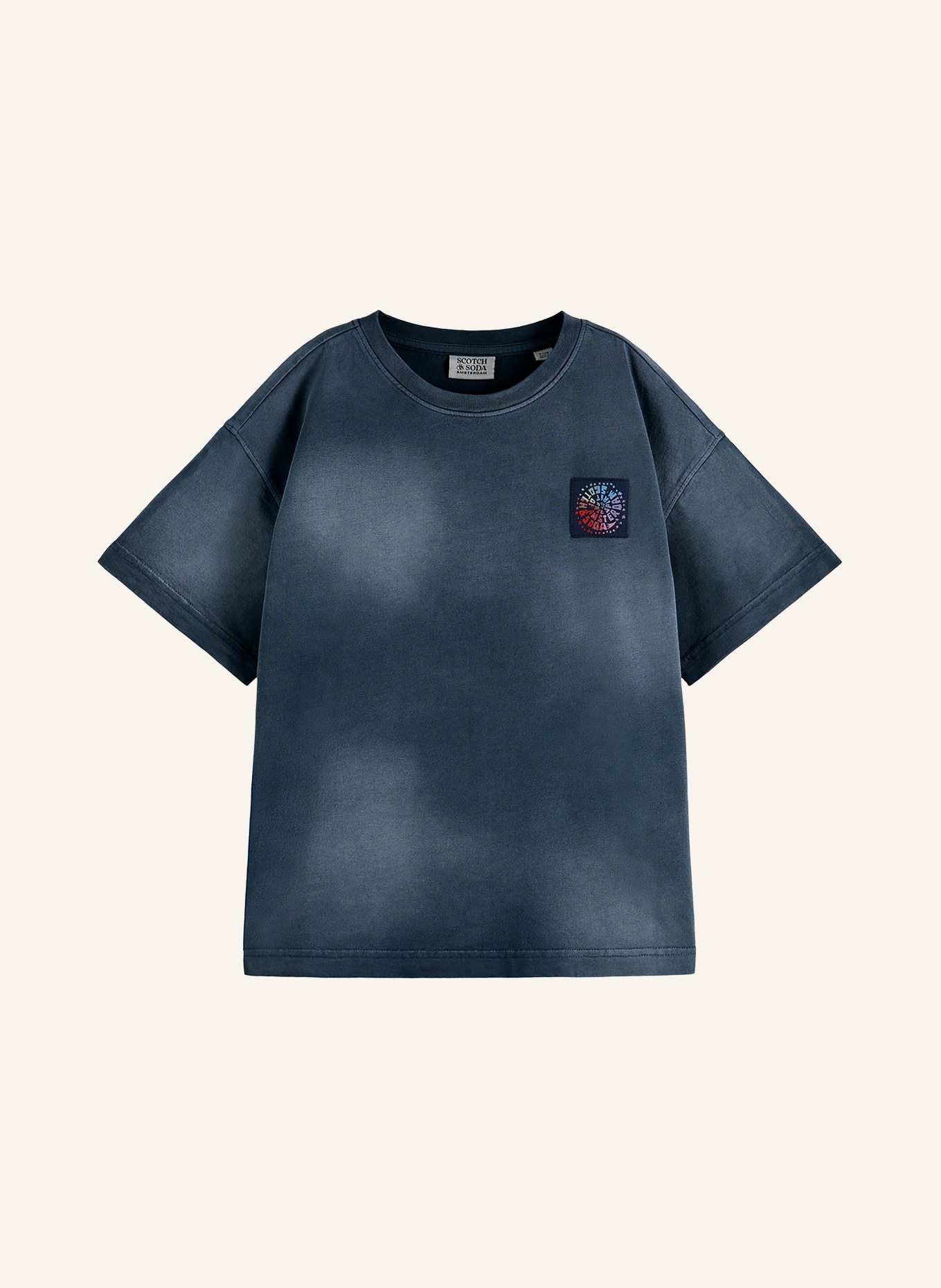 SCOTCH & SODA T-Shirt: DUNKELGRAU
