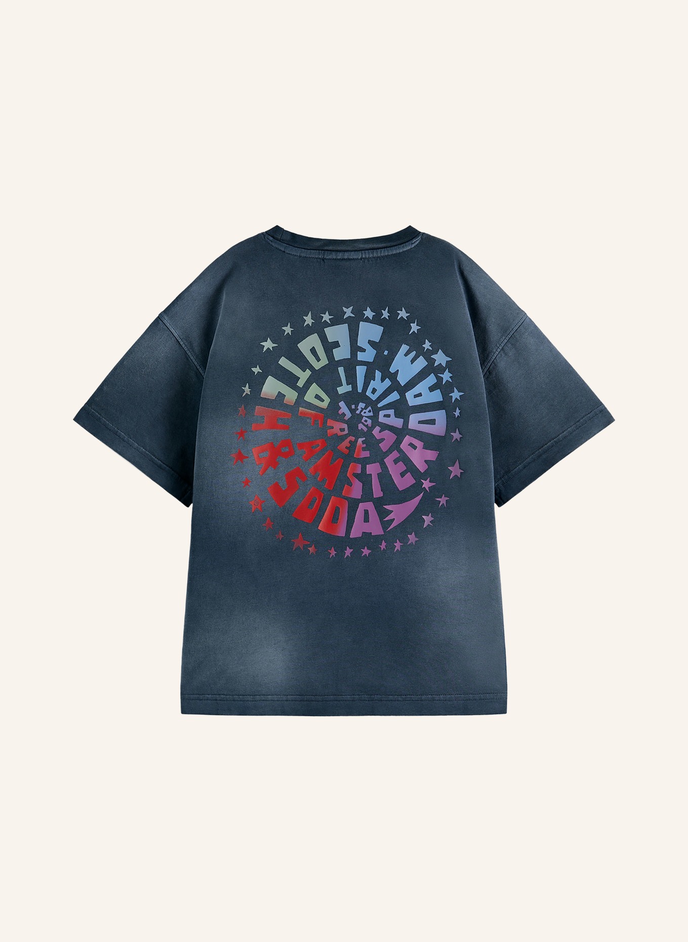 SCOTCH & SODA T-Shirt: DUNKELGRAU