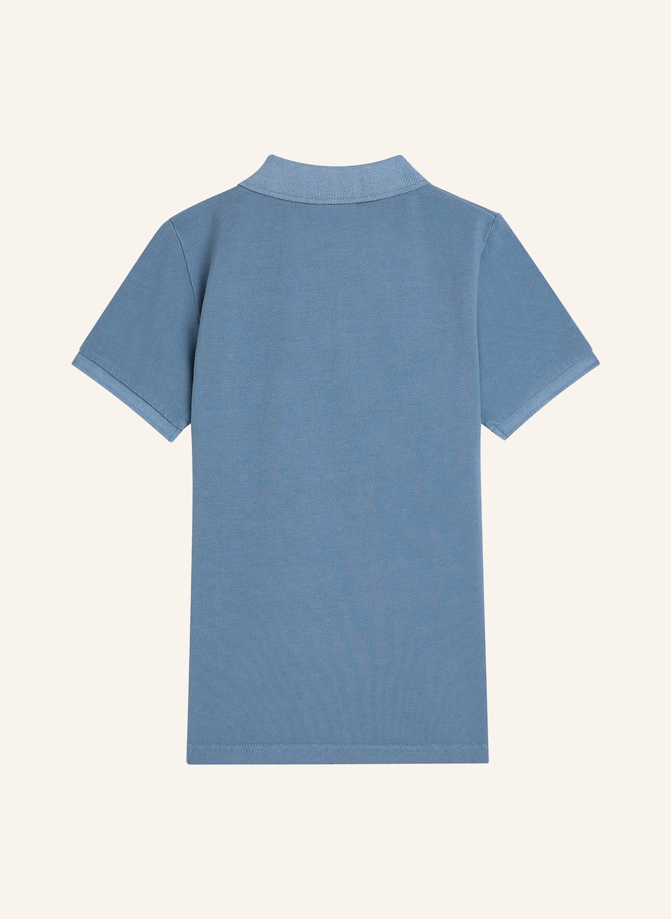 SCOTCH & SODA Piqué-Poloshirt: BLAU