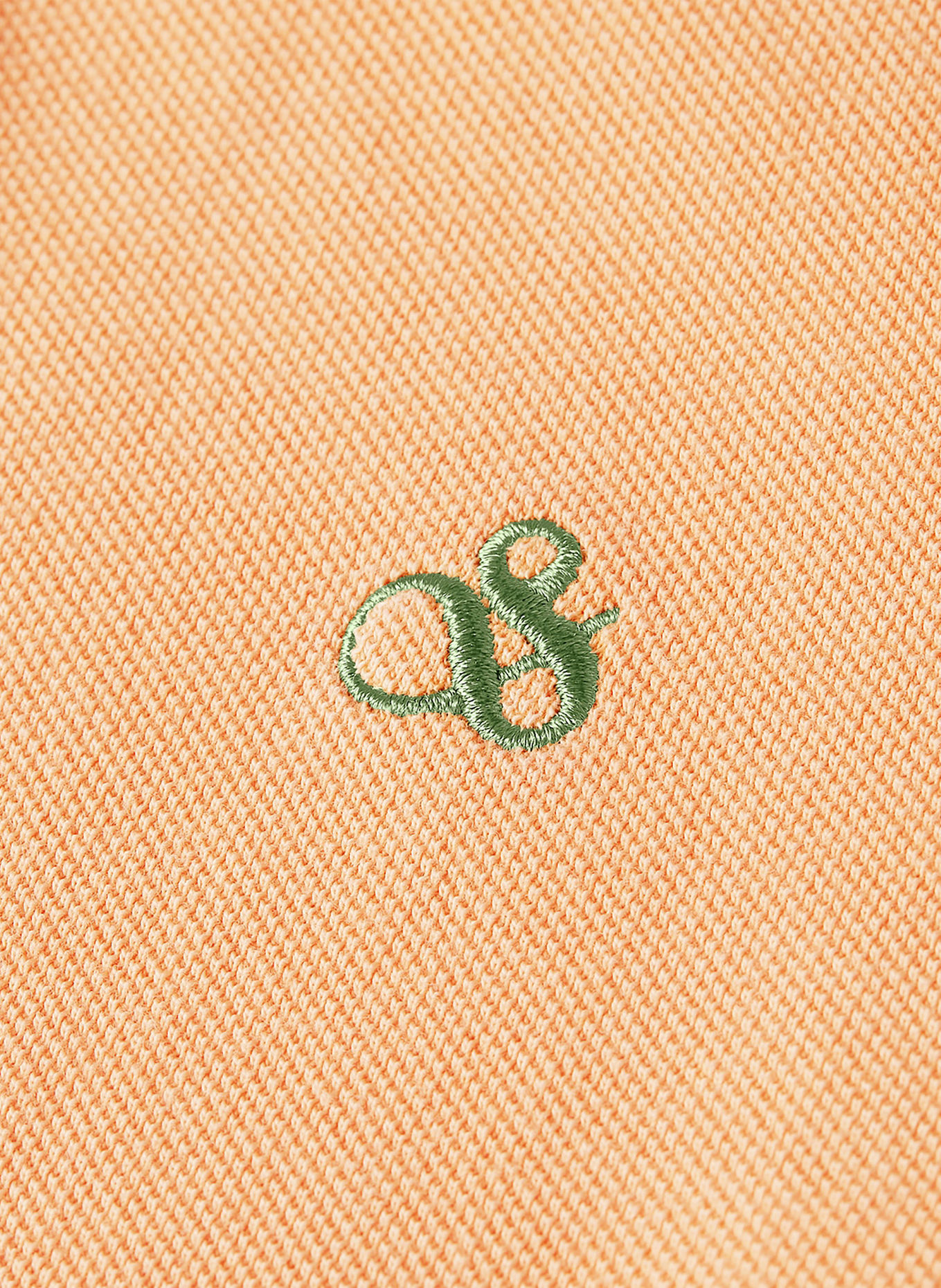 SCOTCH & SODA Piqué-Poloshirt: HELLORANGE