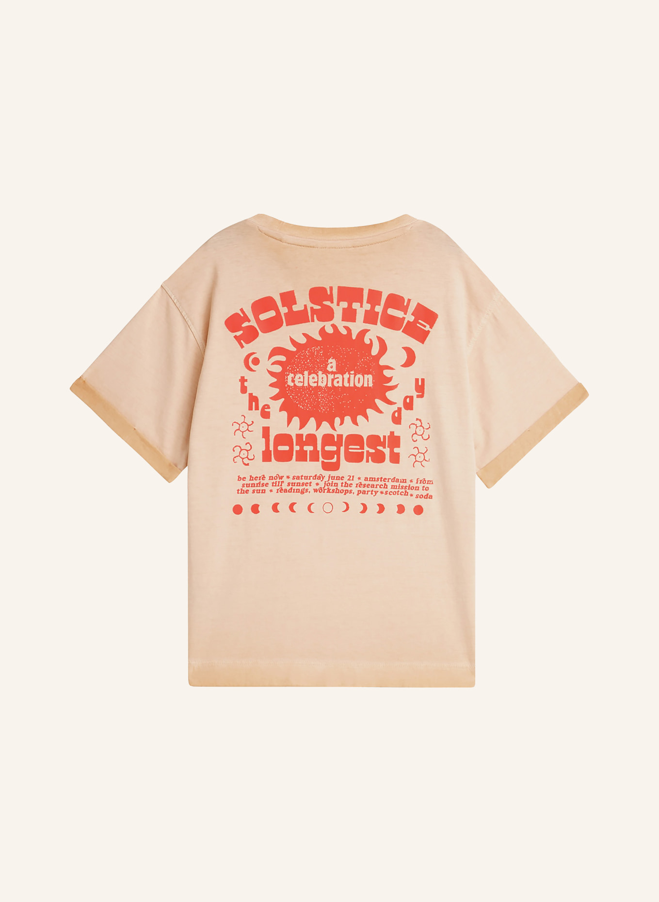 SCOTCH & SODA T-Shirt: HELLORANGE