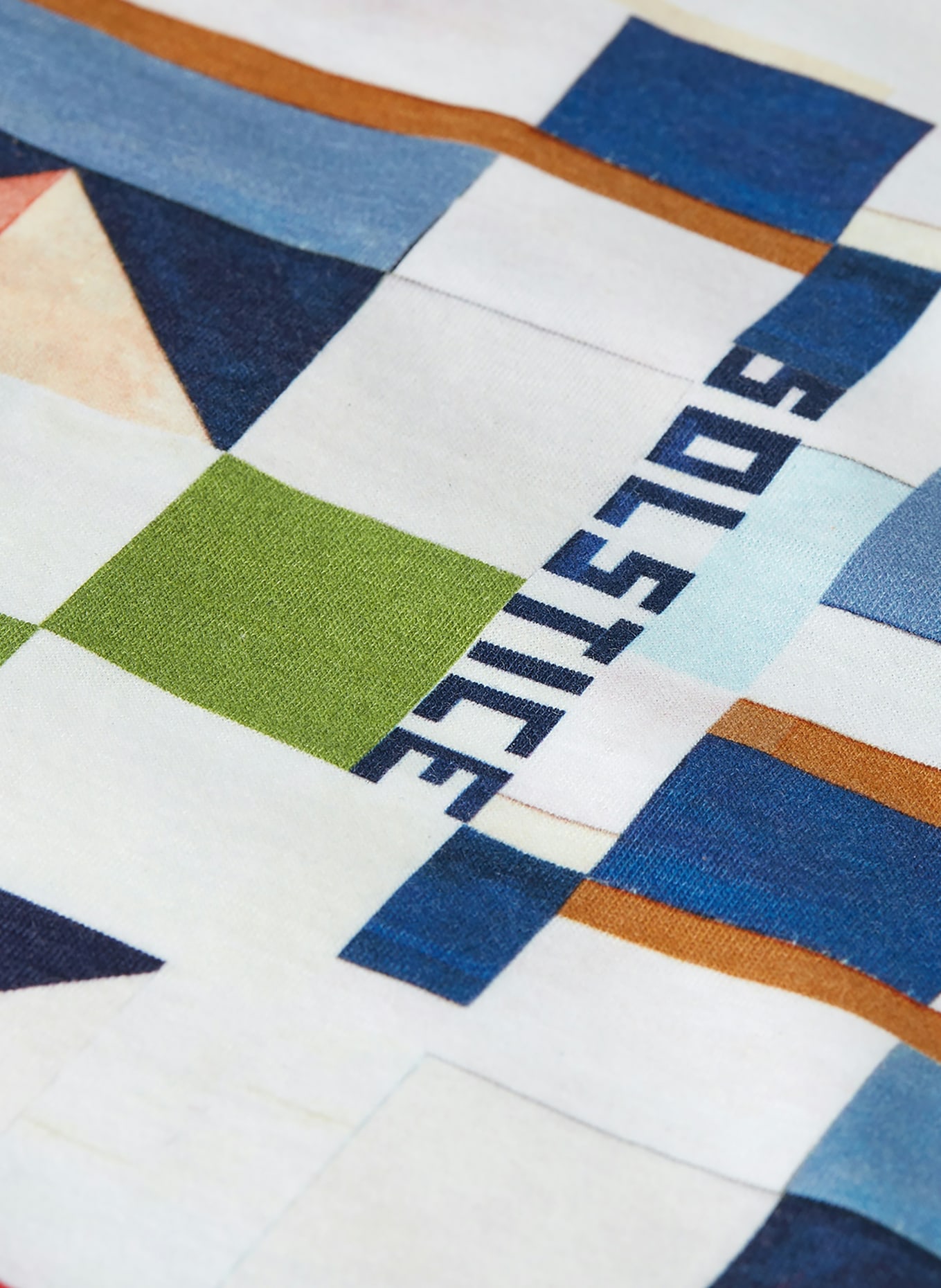 SCOTCH & SODA Sweatshirt: CREME / GRÜN / BLAU