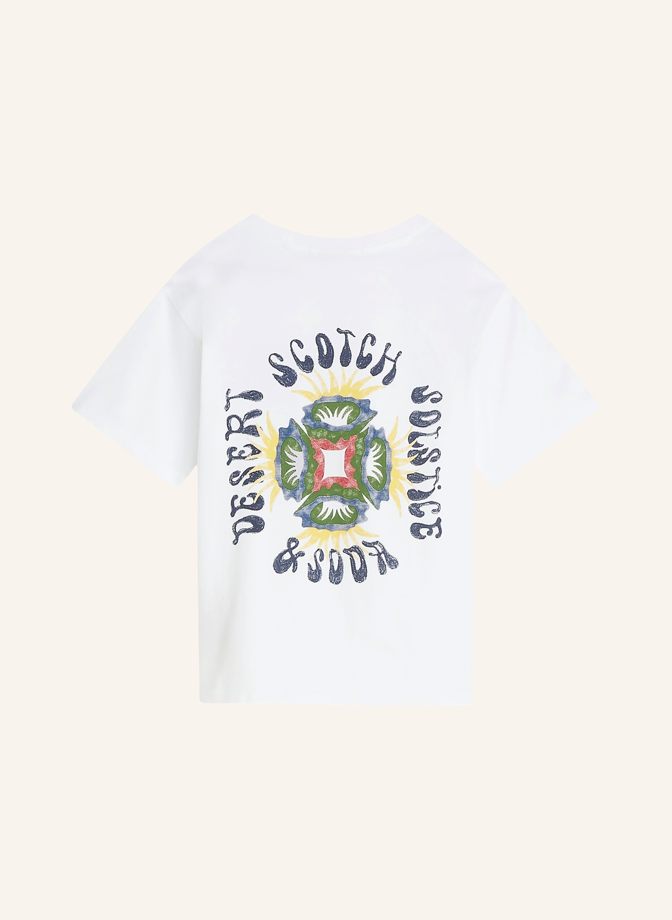 SCOTCH & SODA T-Shirt: WEISS