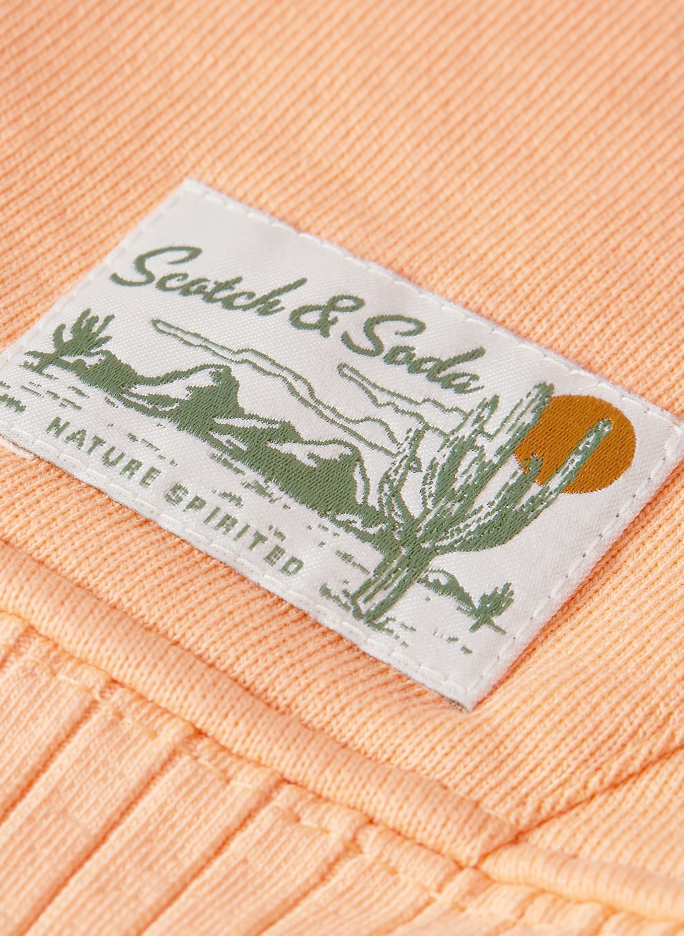 SCOTCH & SODA Hoodie: HELLORANGE