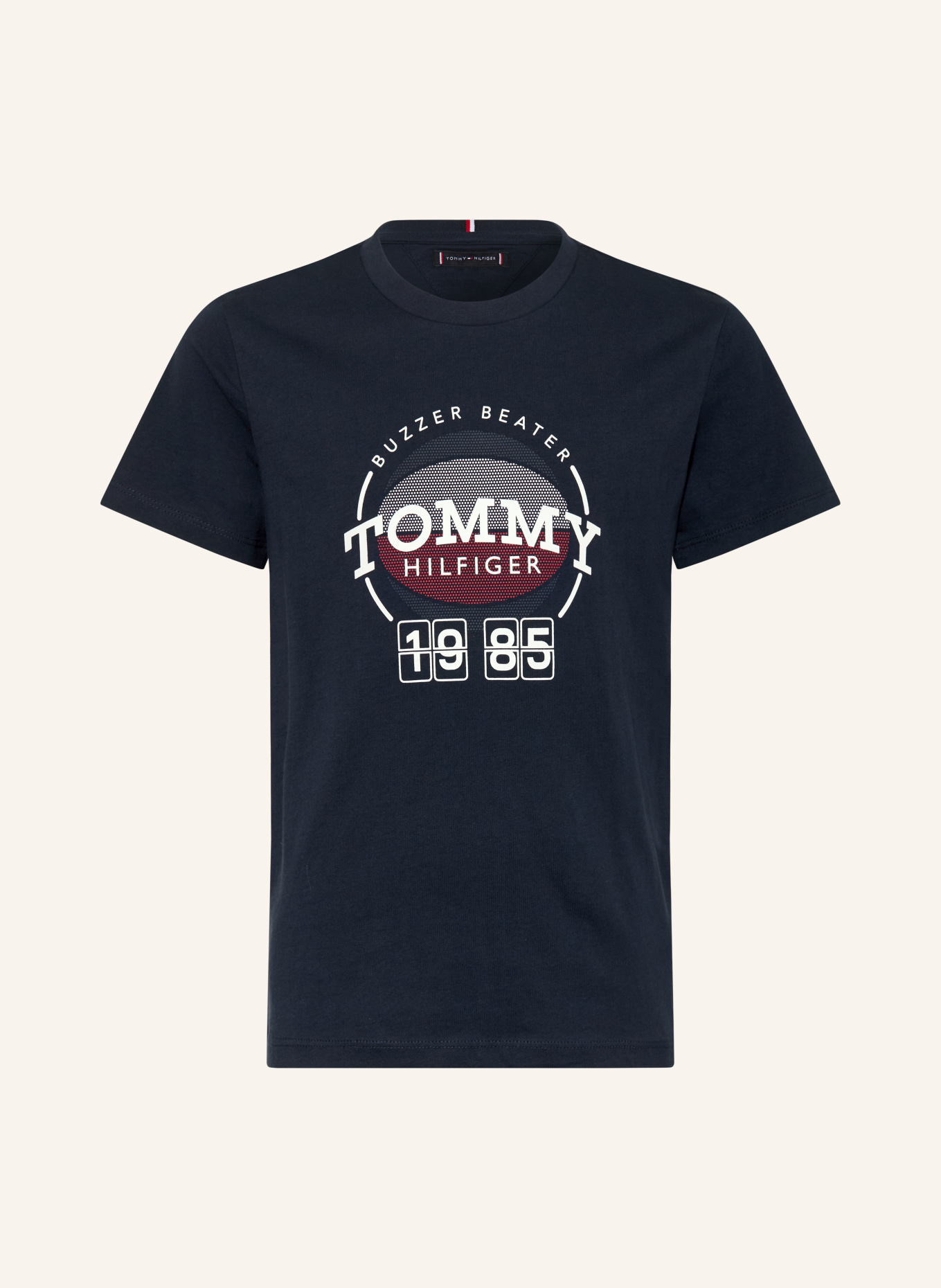 TOMMY HILFIGER T-Shirt: DUNKELBLAU