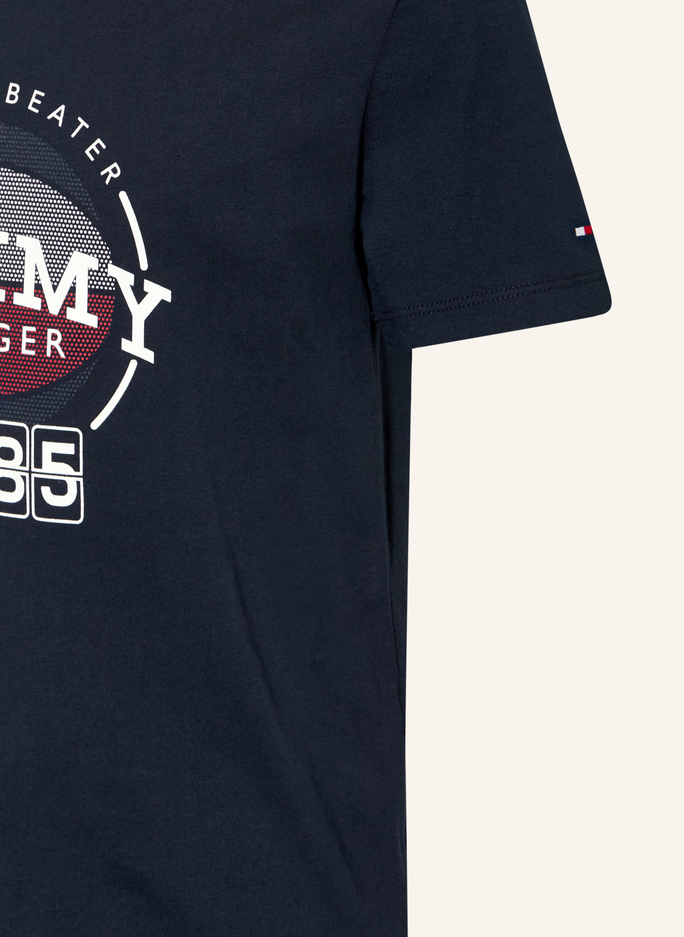 TOMMY HILFIGER T-Shirt: DUNKELBLAU