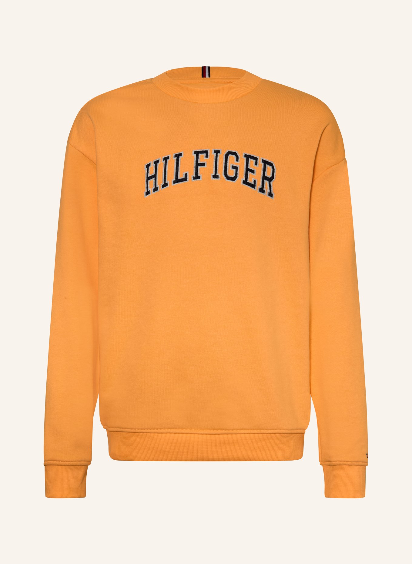 TOMMY HILFIGER Sweatshirt: NEONORANGE