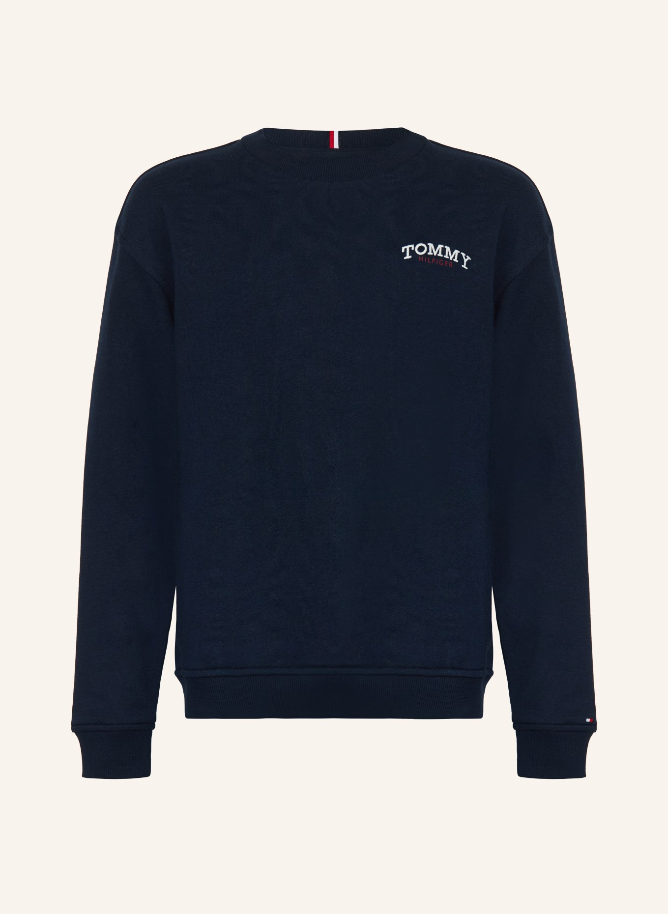 TOMMY HILFIGER Sweatshirt: DUNKELBLAU