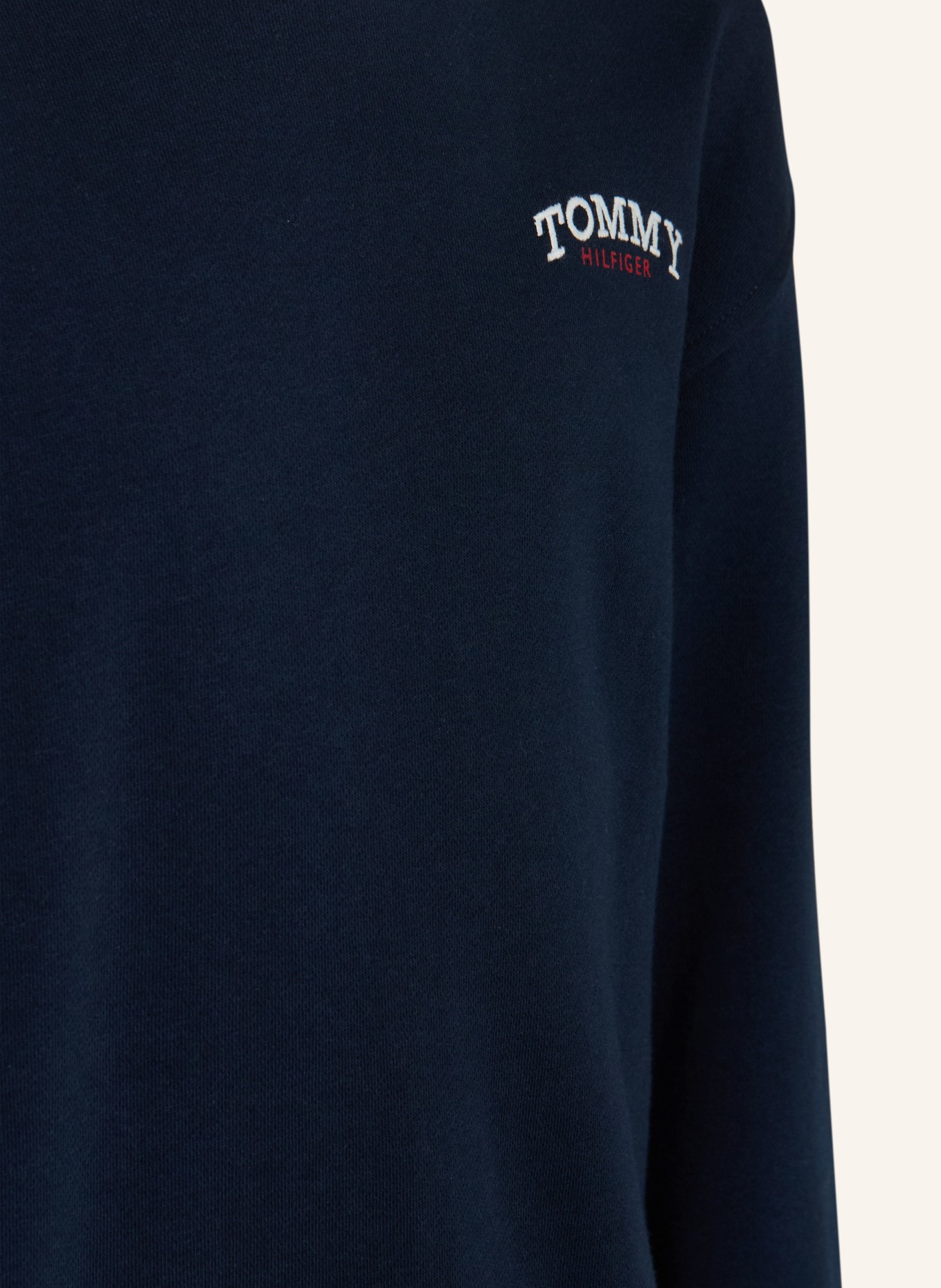 TOMMY HILFIGER Sweatshirt: DUNKELBLAU