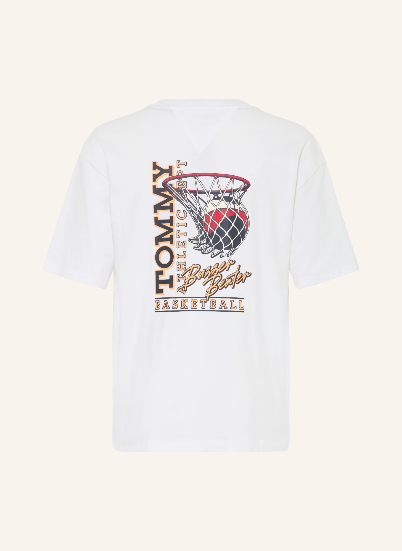 TOMMY HILFIGER T-Shirt: WEISS