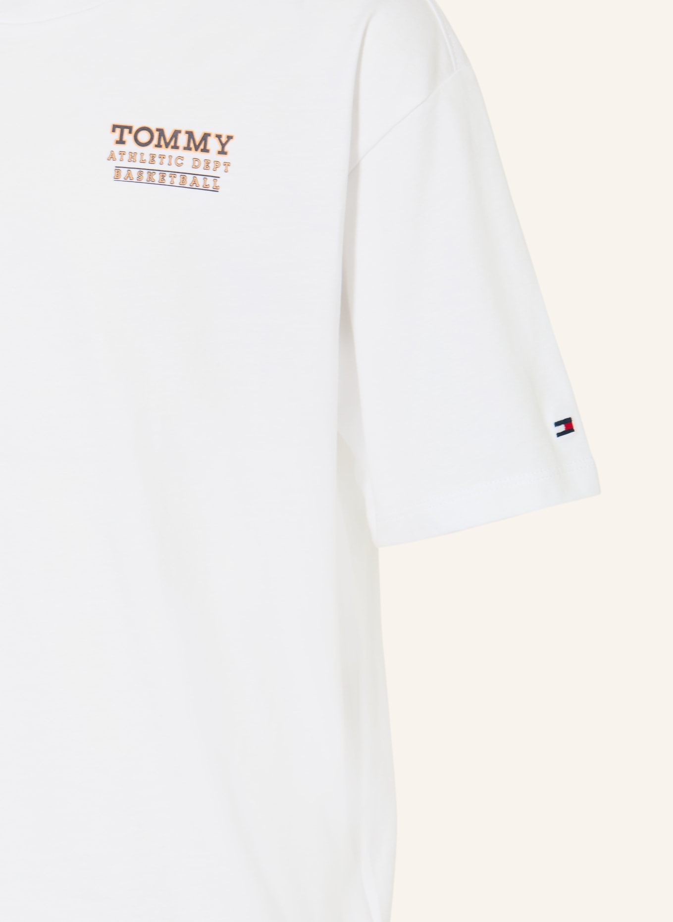 TOMMY HILFIGER T-Shirt: WEISS