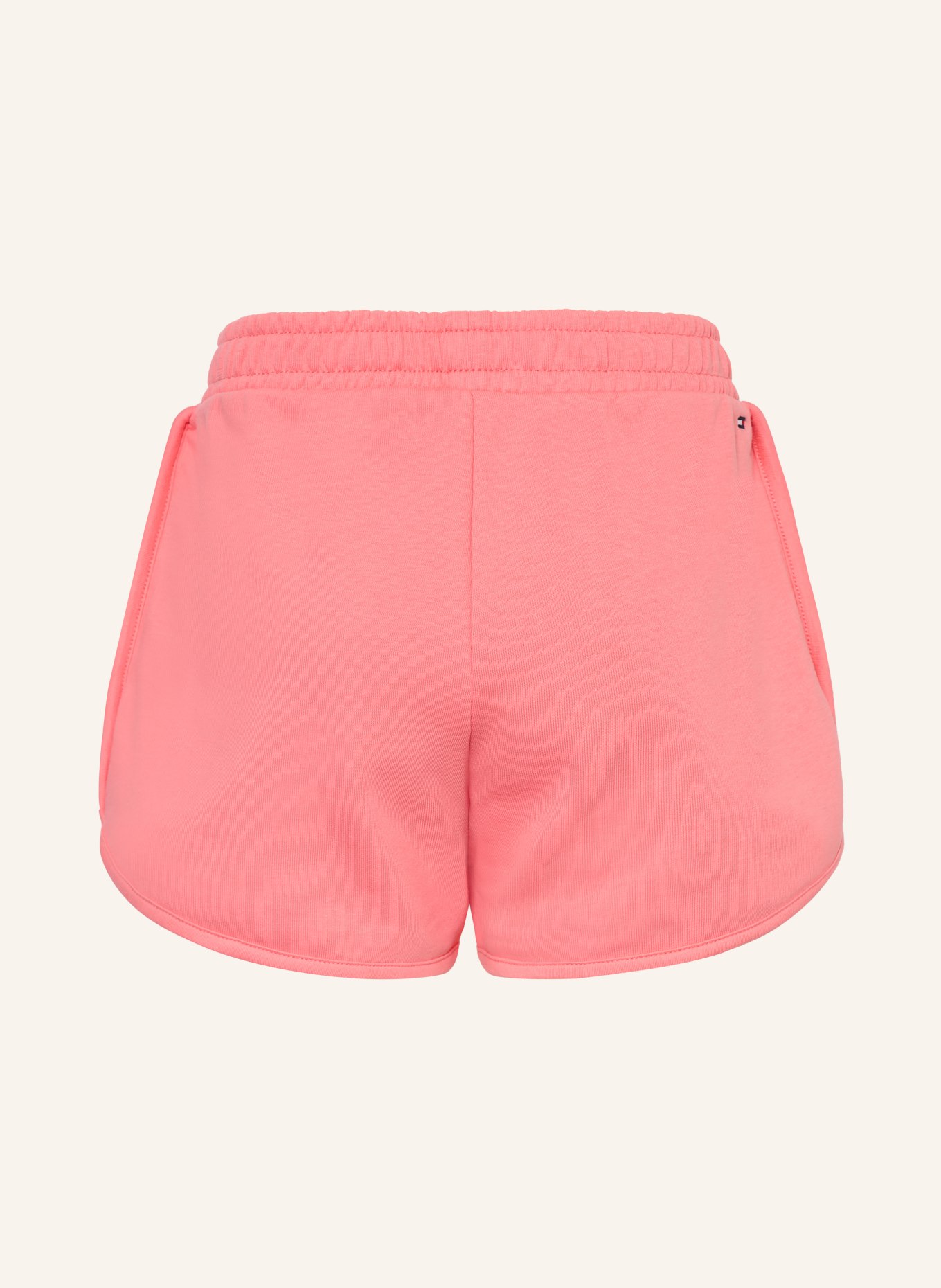 TOMMY HILFIGER szorty dresowe: JASNOCZERWONY