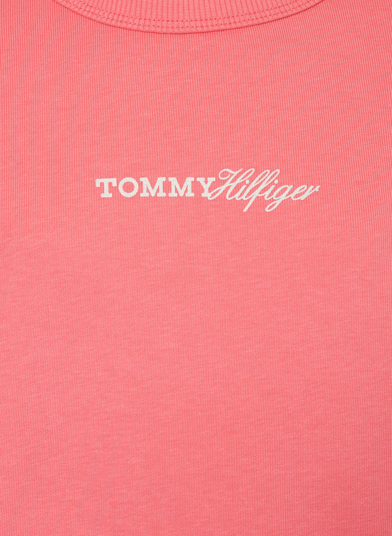 TOMMY HILFIGER bluza: JASNOCZERWONY