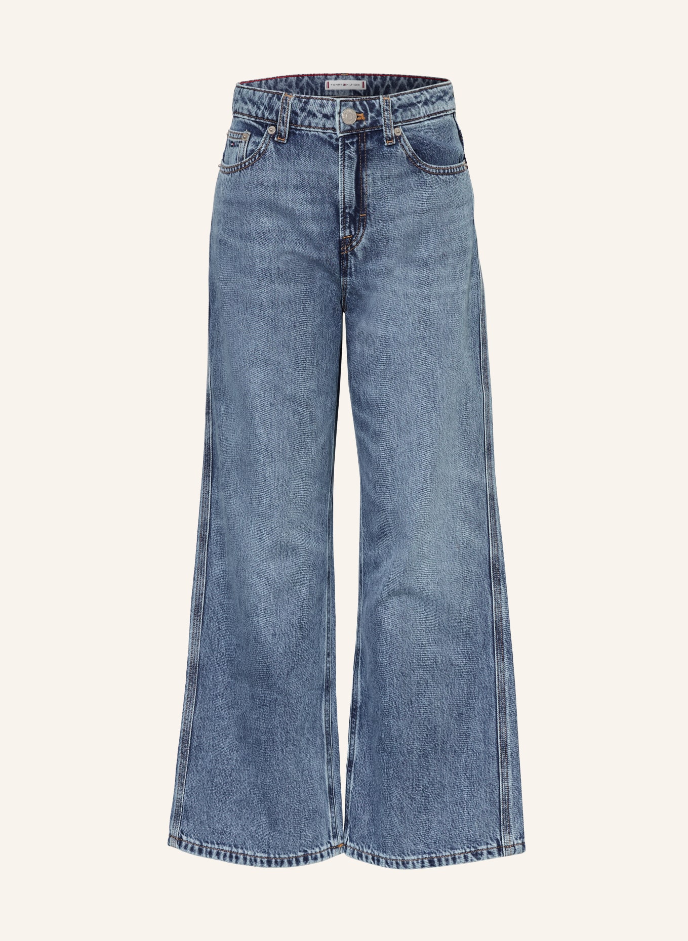 TOMMY HILFIGER Dżinsy z szerokimi nogawkami: 1A4 Mediumused