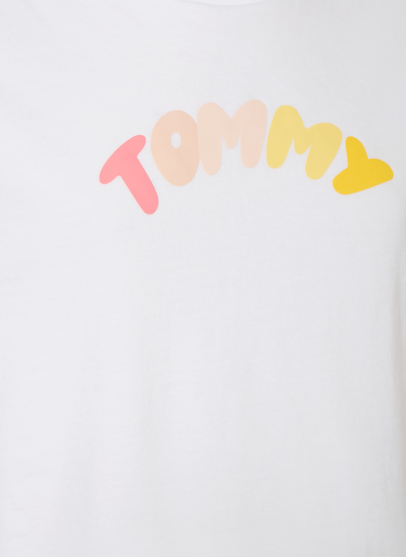 TOMMY HILFIGER T-Shirt: WEISS
