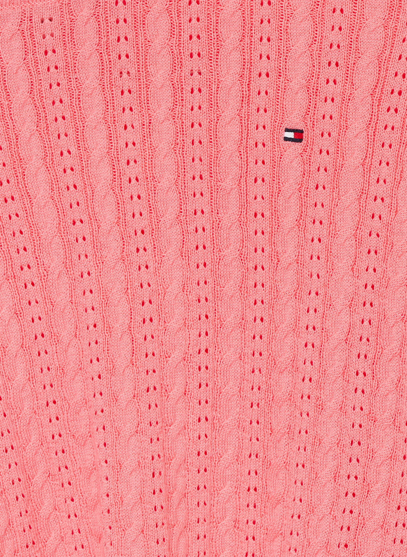 TOMMY HILFIGER sweter: JASNOCZERWONY