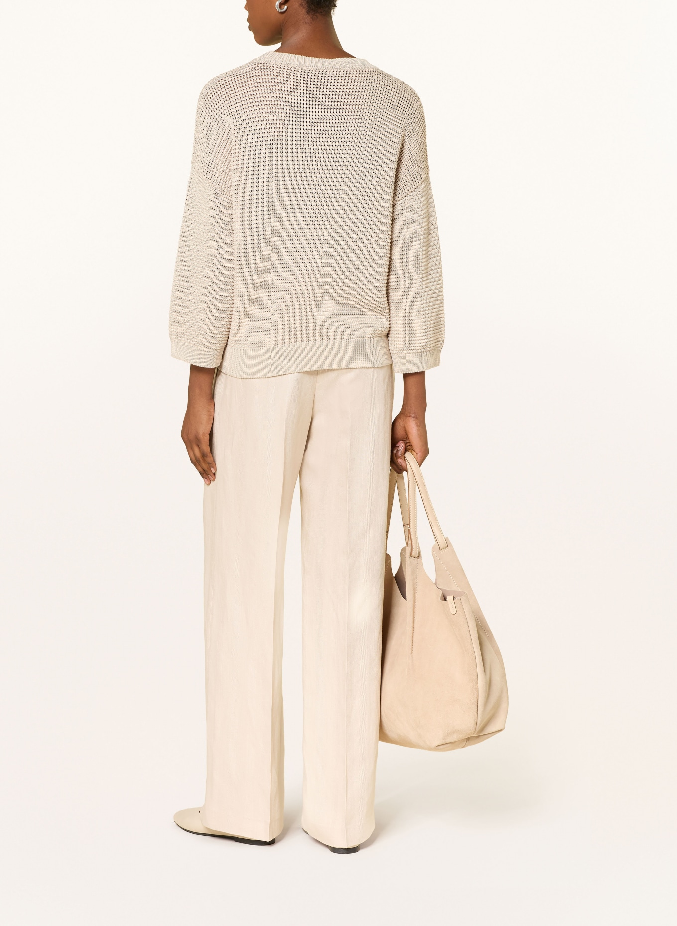 PESERICO marlene pants: BEIGE