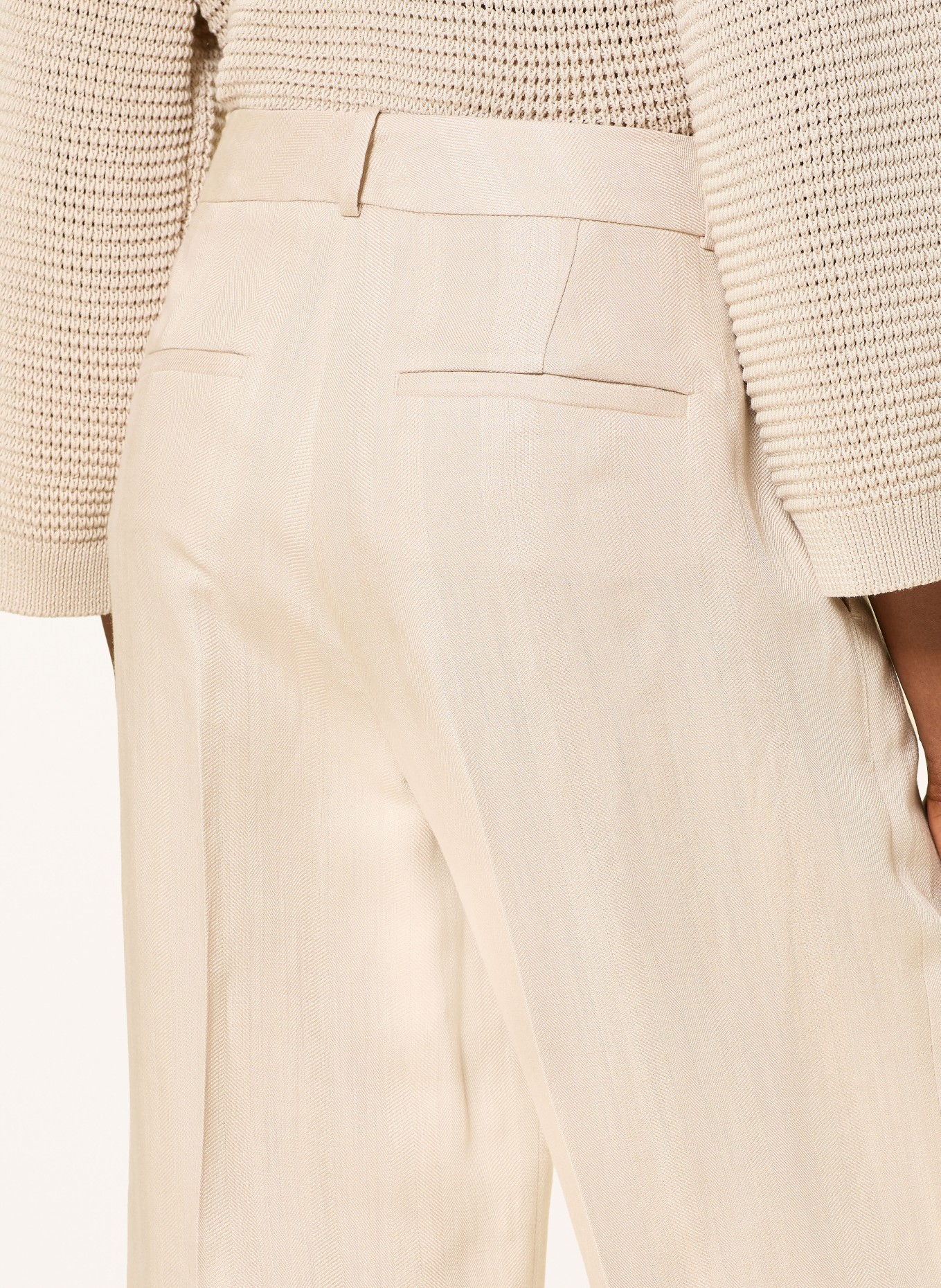 PESERICO marlene pants: BEIGE