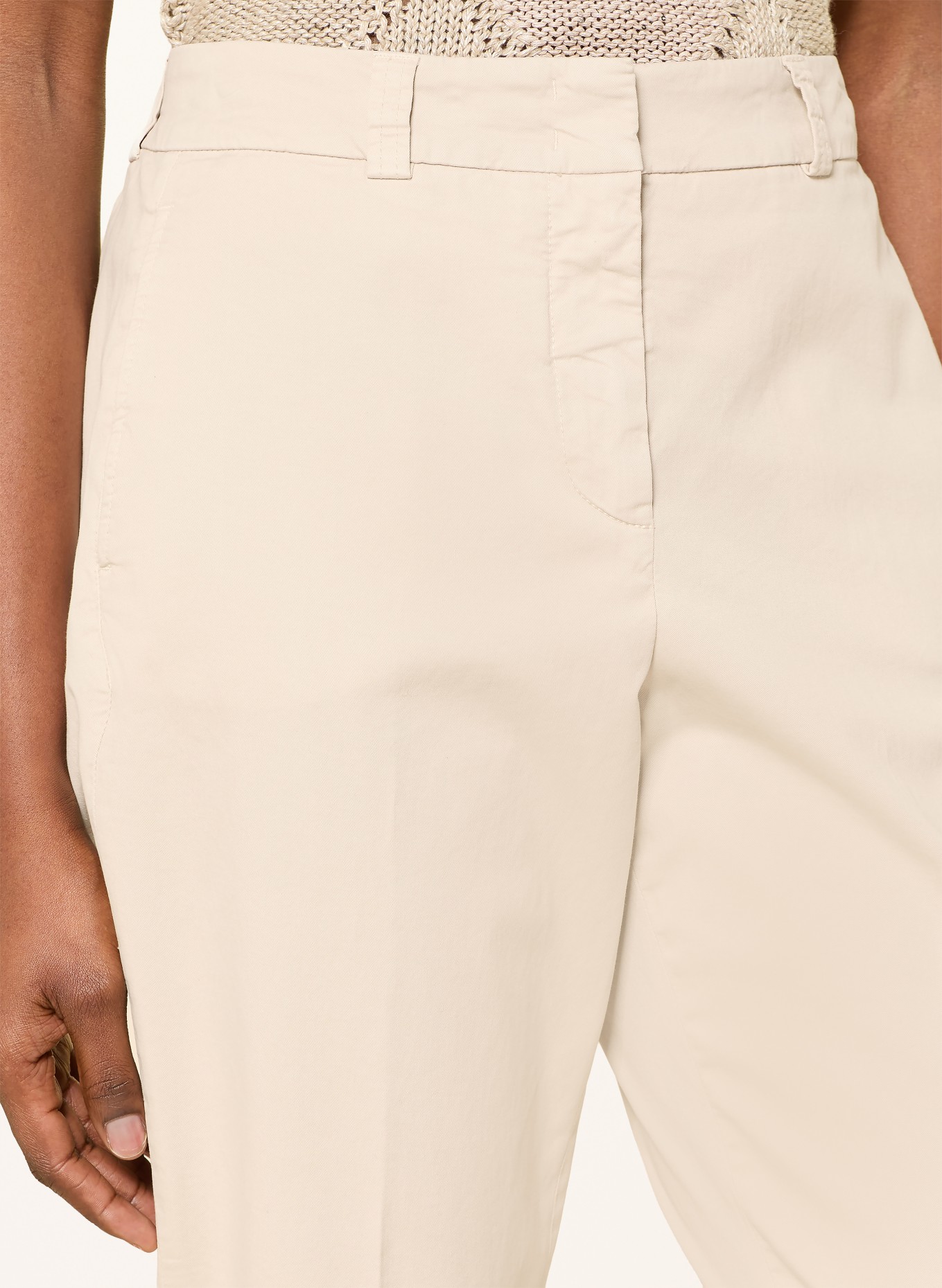 PESERICO 7/8-Hose: ECRU