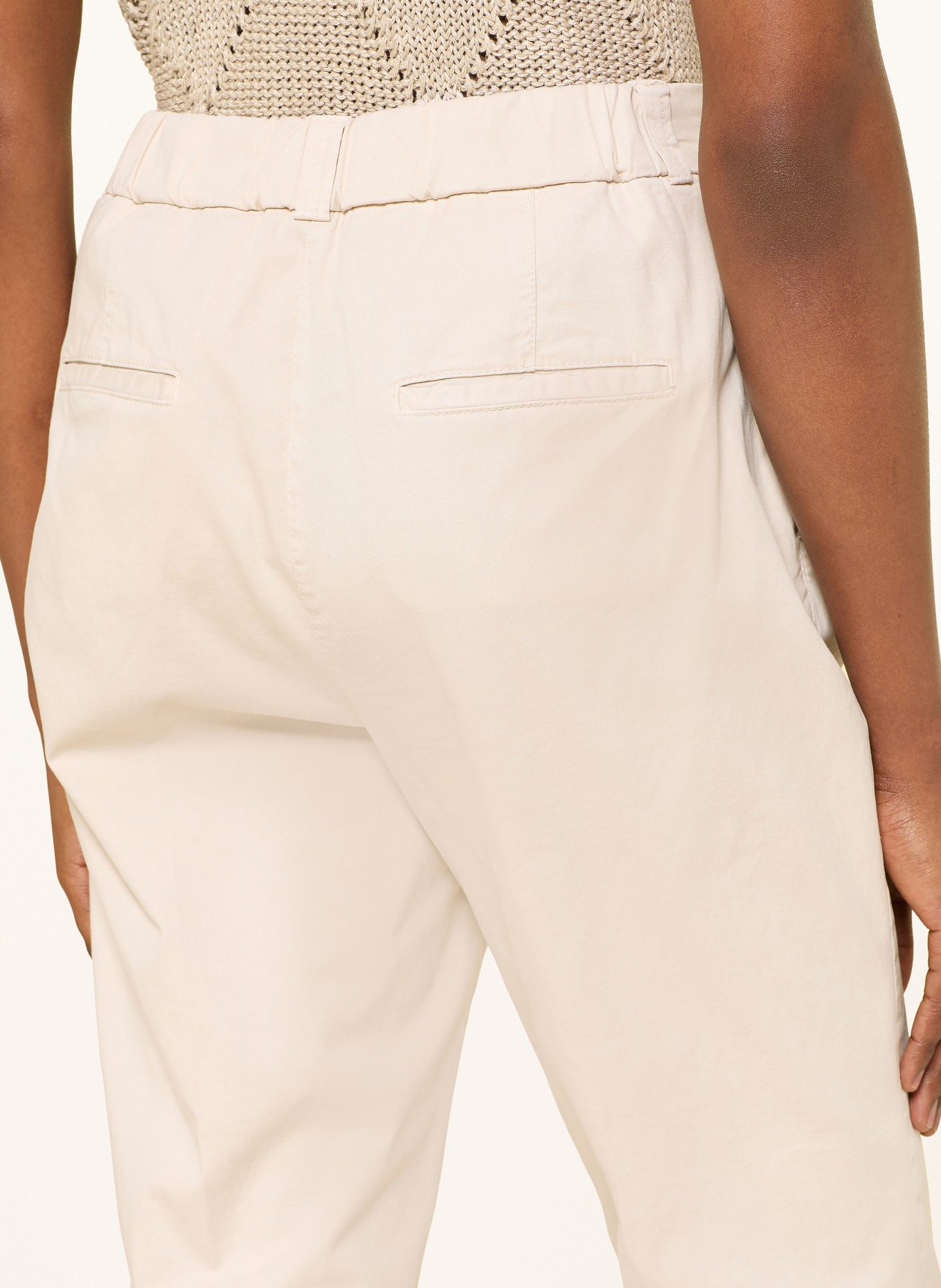 PESERICO 7/8-Hose: ECRU