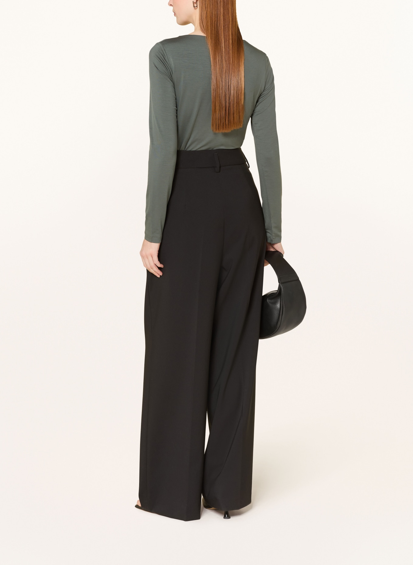 TIGER OF SWEDEN Koszulka z długim rękawem ELOIS: PETROL