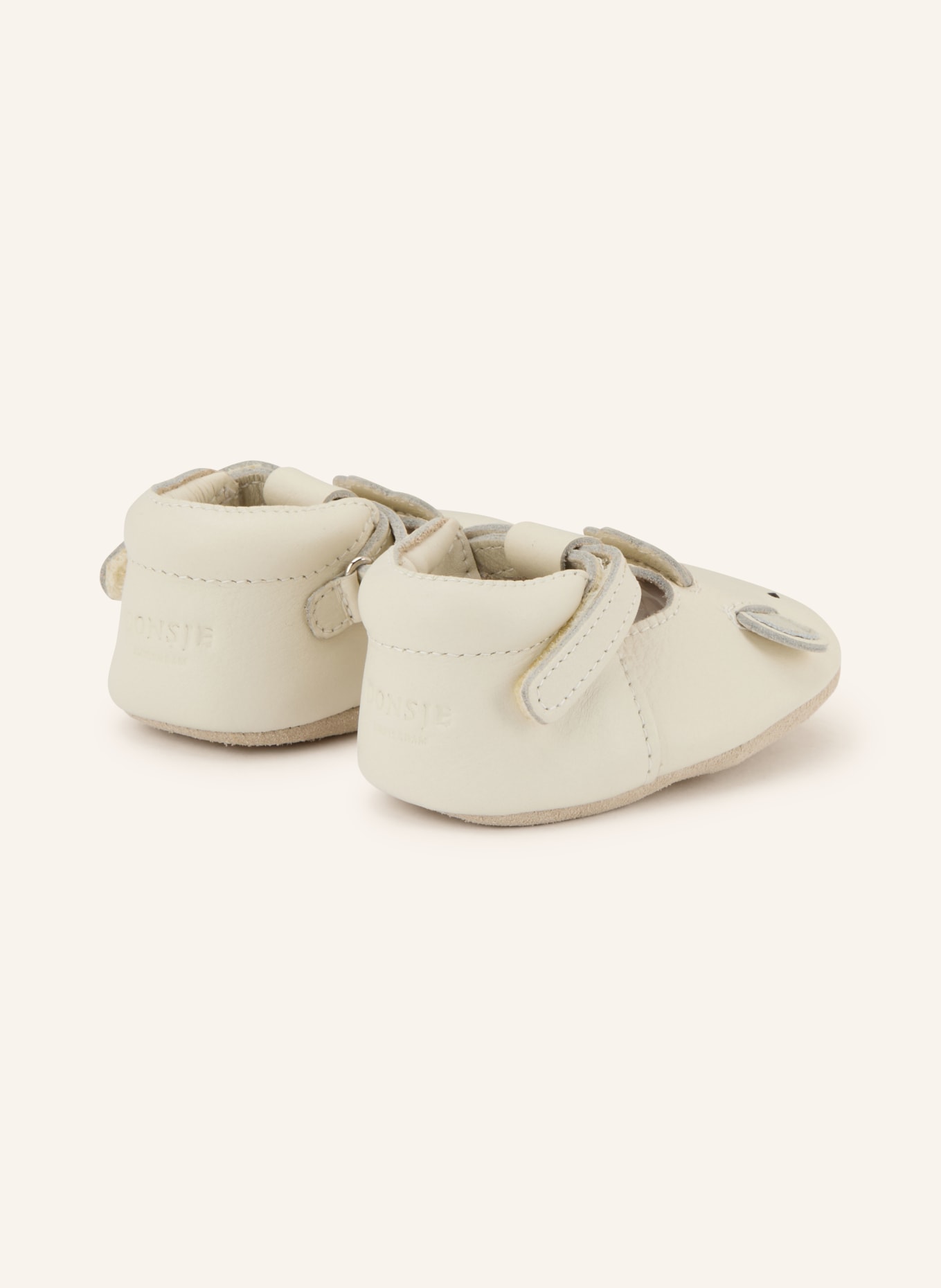 DONSJE Krabbelschuhe LAMMY: ECRU