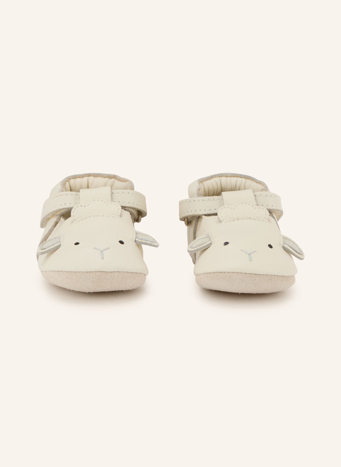 DONSJE Krabbelschuhe LAMMY: ECRU