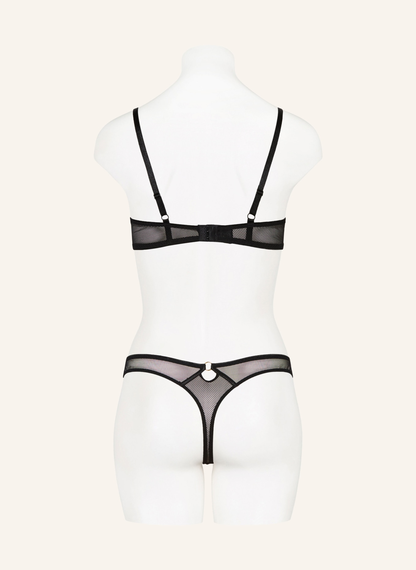 Aubade SWEET EUPHORIA thong: BLACK