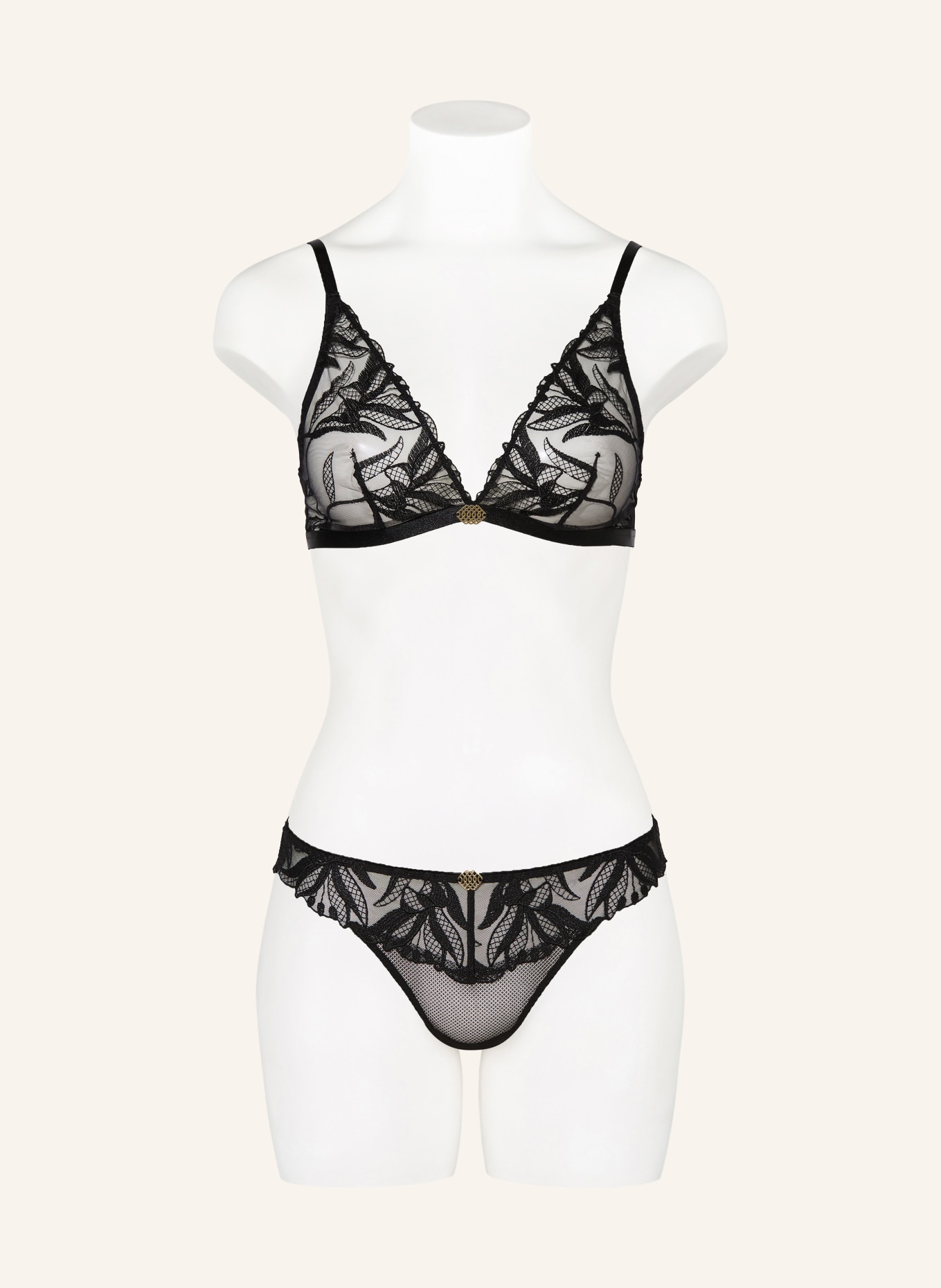 Aubade Triangle bra SWEET EUPHORIA: BLACK